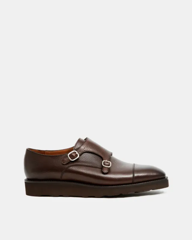 Brown Lightweight Monk Strap Shoe sold by Cobbler Union