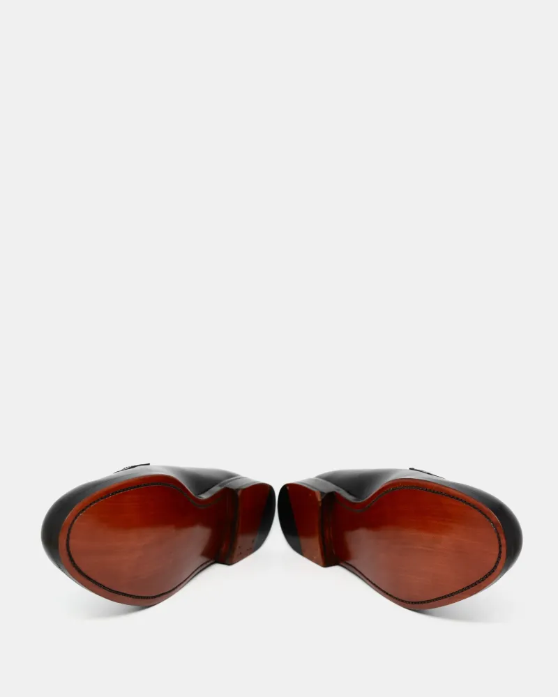 Black Calf Leather Penny Loafer sold by Cobbler Union product image thumbnail 4