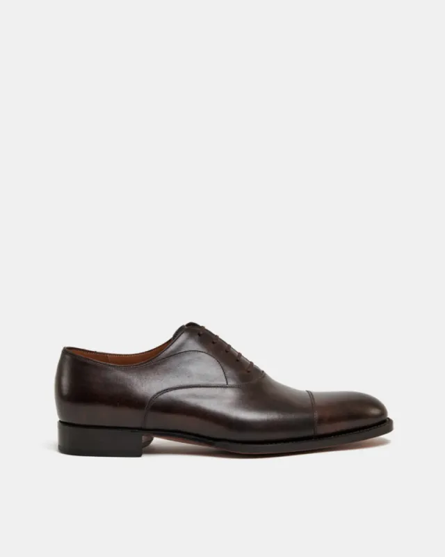 Museum Brown Cap Toe Oxford Dress Shoe sold by Cobbler Union