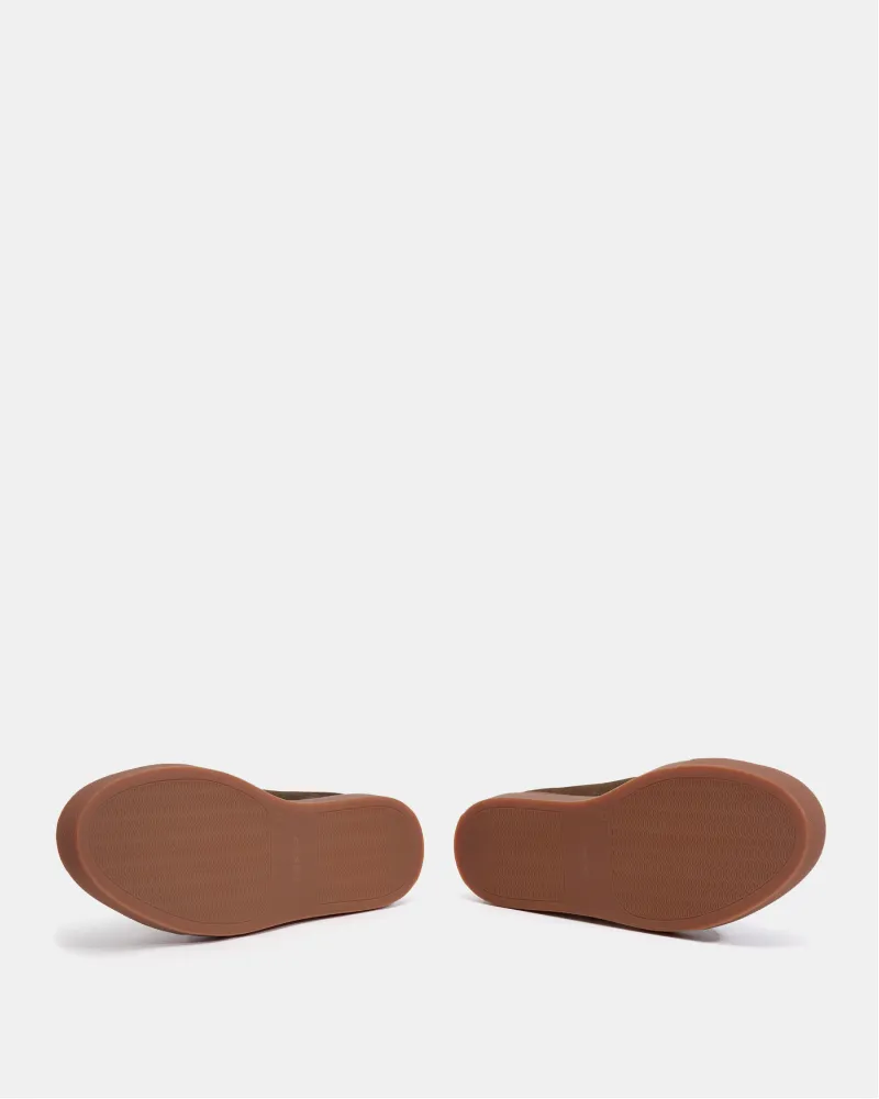 Green Olive Suede Sneaker sold by Cobbler Union product image thumbnail 3