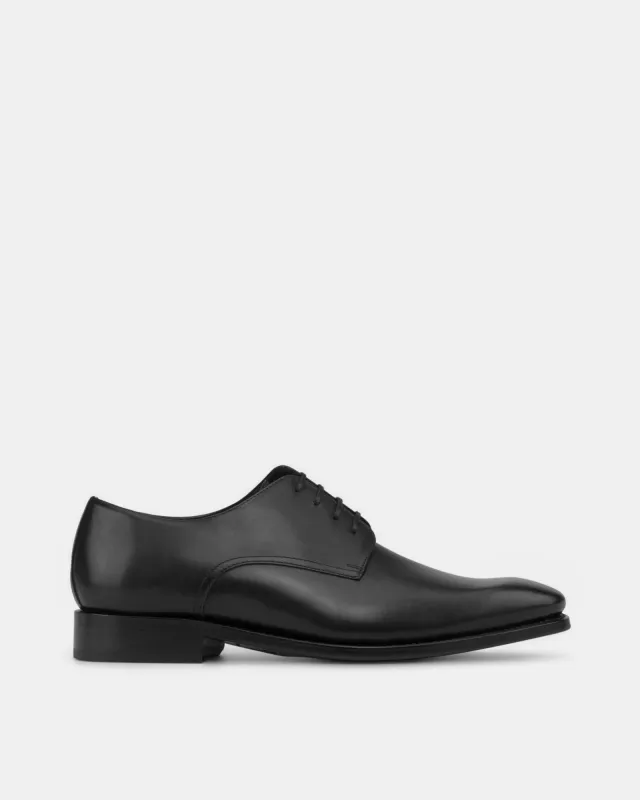 Marco Black Derby with Half-Rubber Soles - 722 sold by Cobbler Union