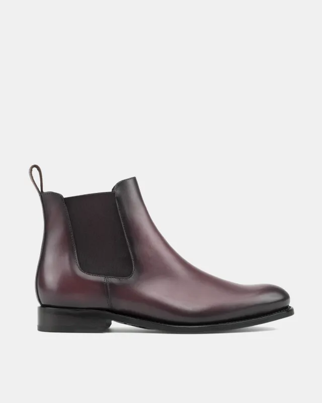 Bennett Oxblood Chelsea Boot - 675 made by Cobbler Union