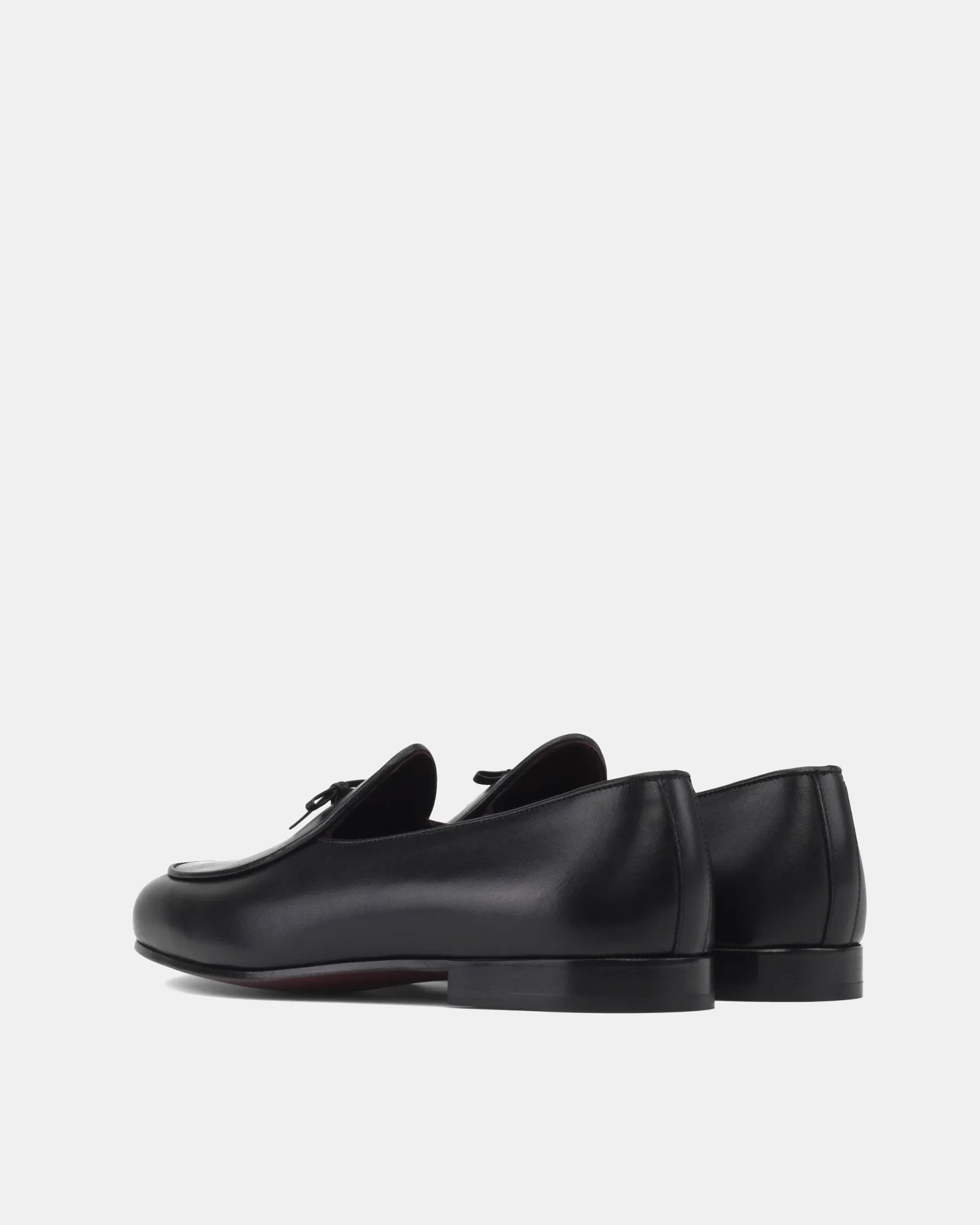Black Full-Grain Belgian Loafer with Bow sold by Cobbler Union product image thumbnail 5