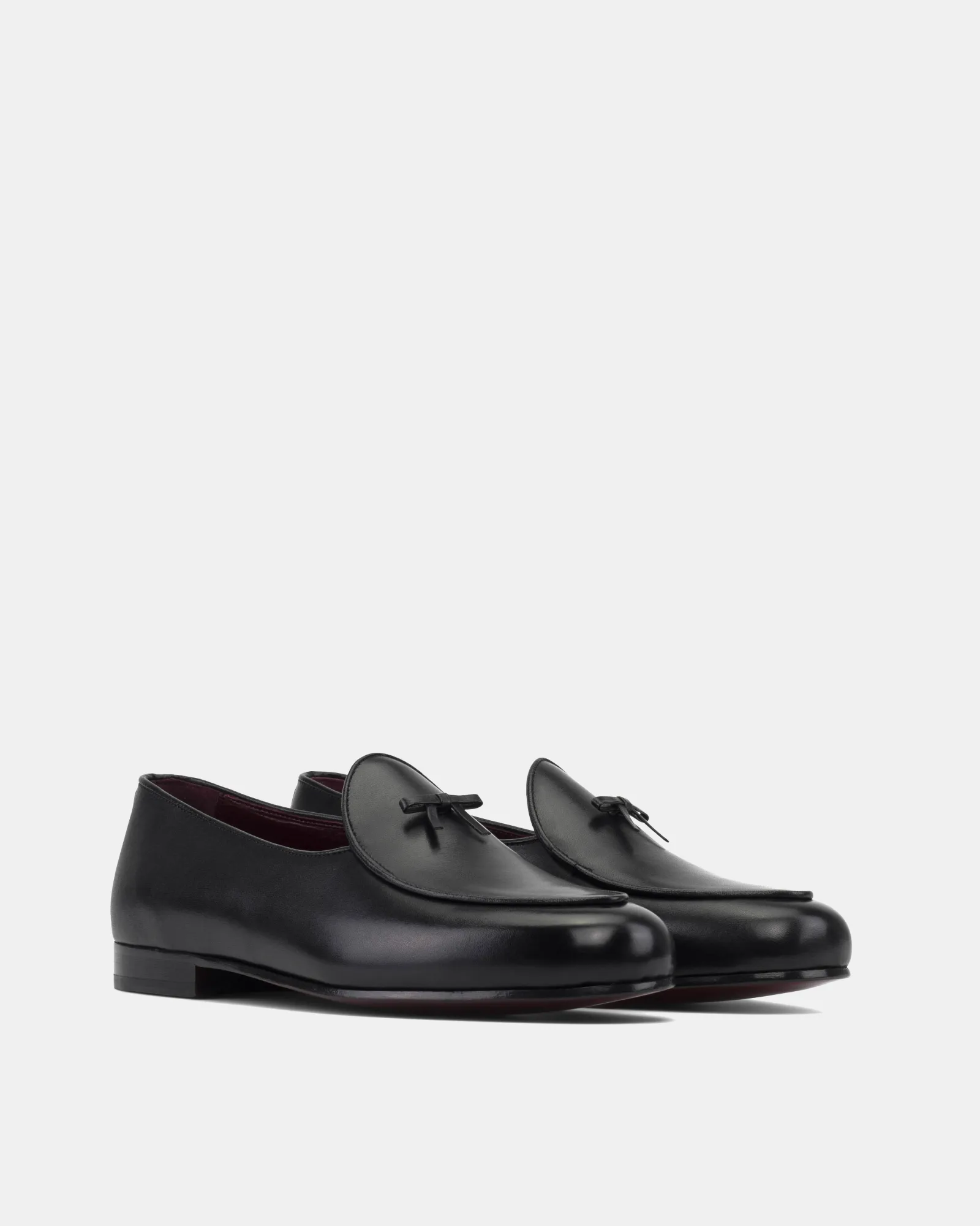 Black Full-Grain Belgian Loafer with Bow sold by Cobbler Union product image thumbnail 2