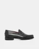 Black Leather Penny Loafer sold by Cobbler Union