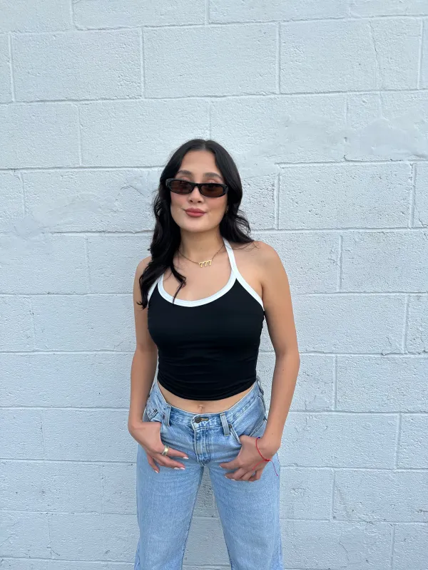 RIBBED HALTER TANK sold by Elvn Elvn