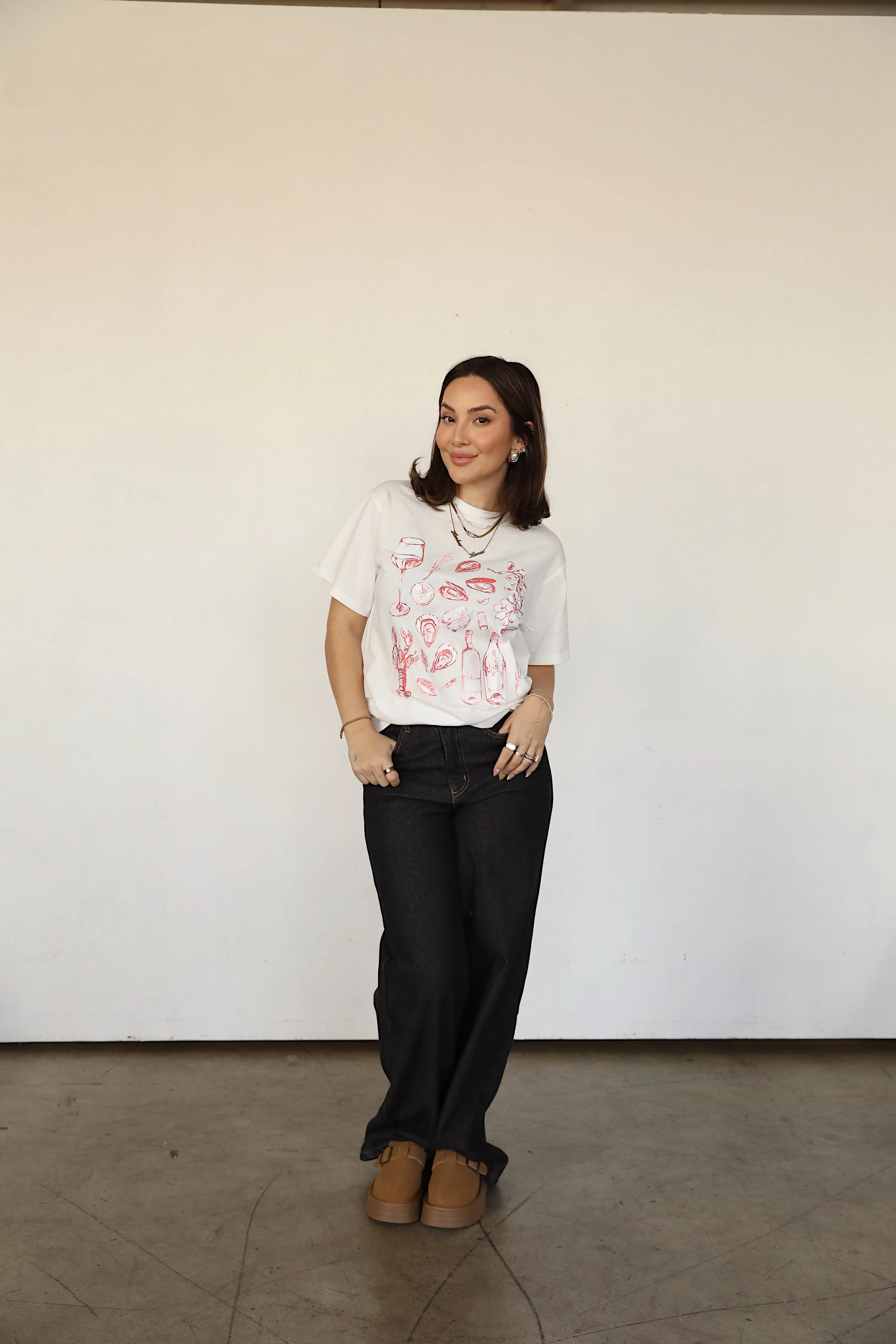 OH LA LA GRAPHIC TEE sold by Elvn Elvn