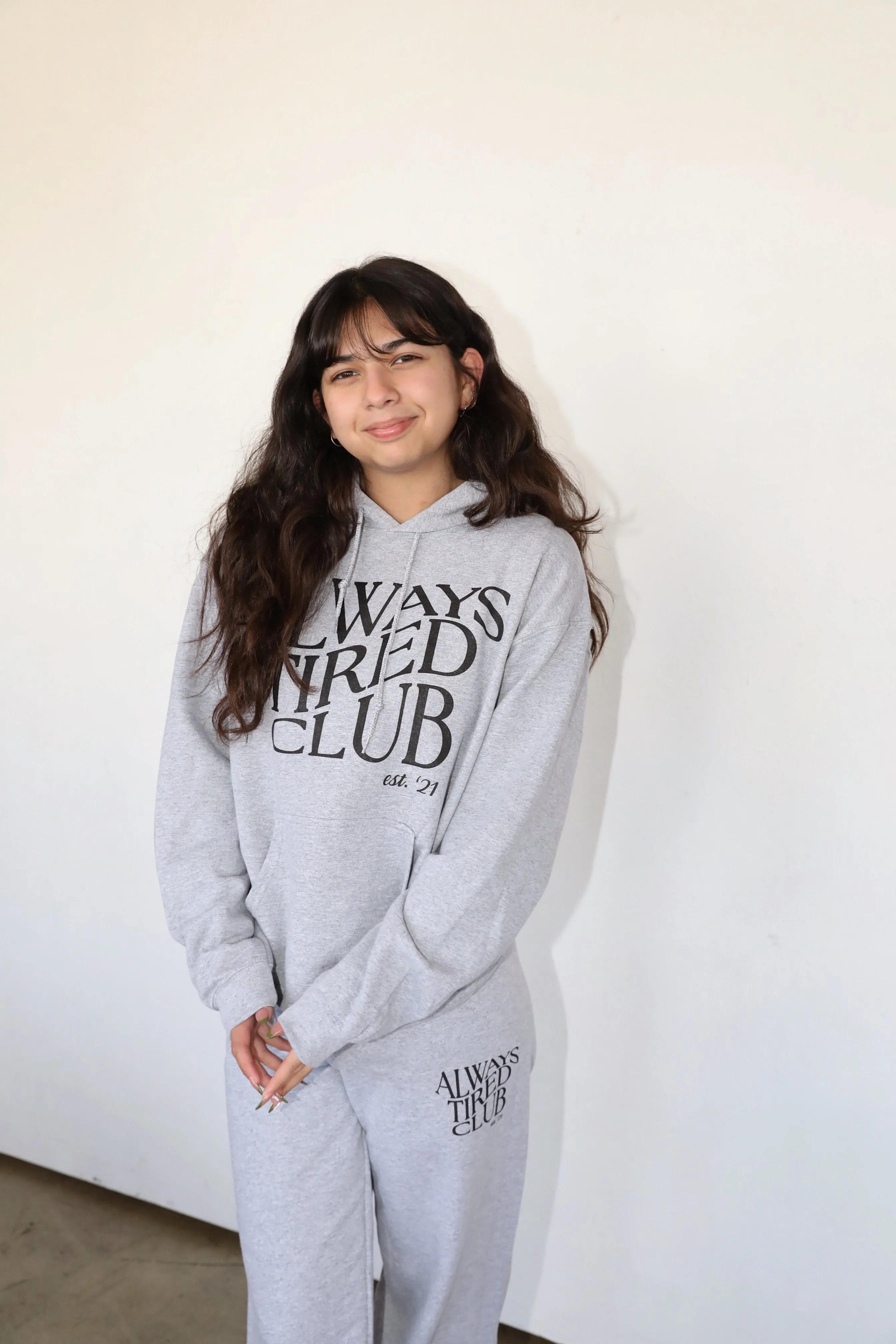 ALWAYS TIRED HOODIE SET sold by Elvn Elvn product image thumbnail 3