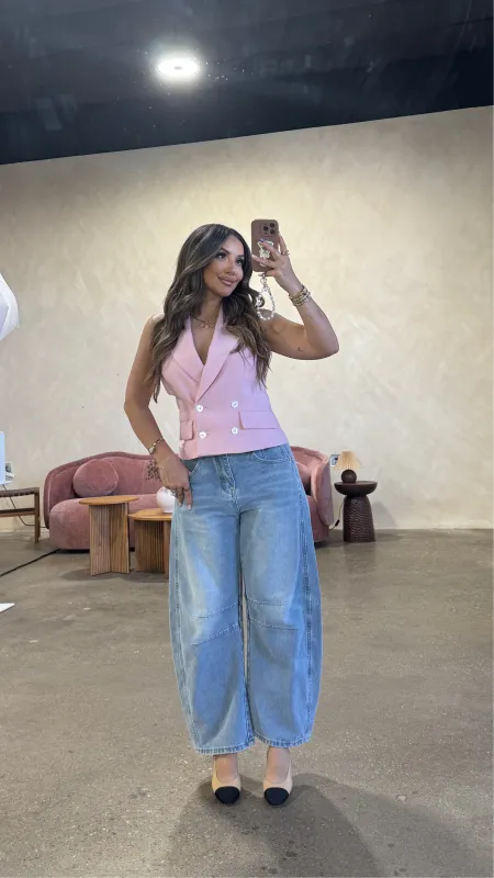 BARREL JEANS *PREORDER* sold by Elvn Elvn