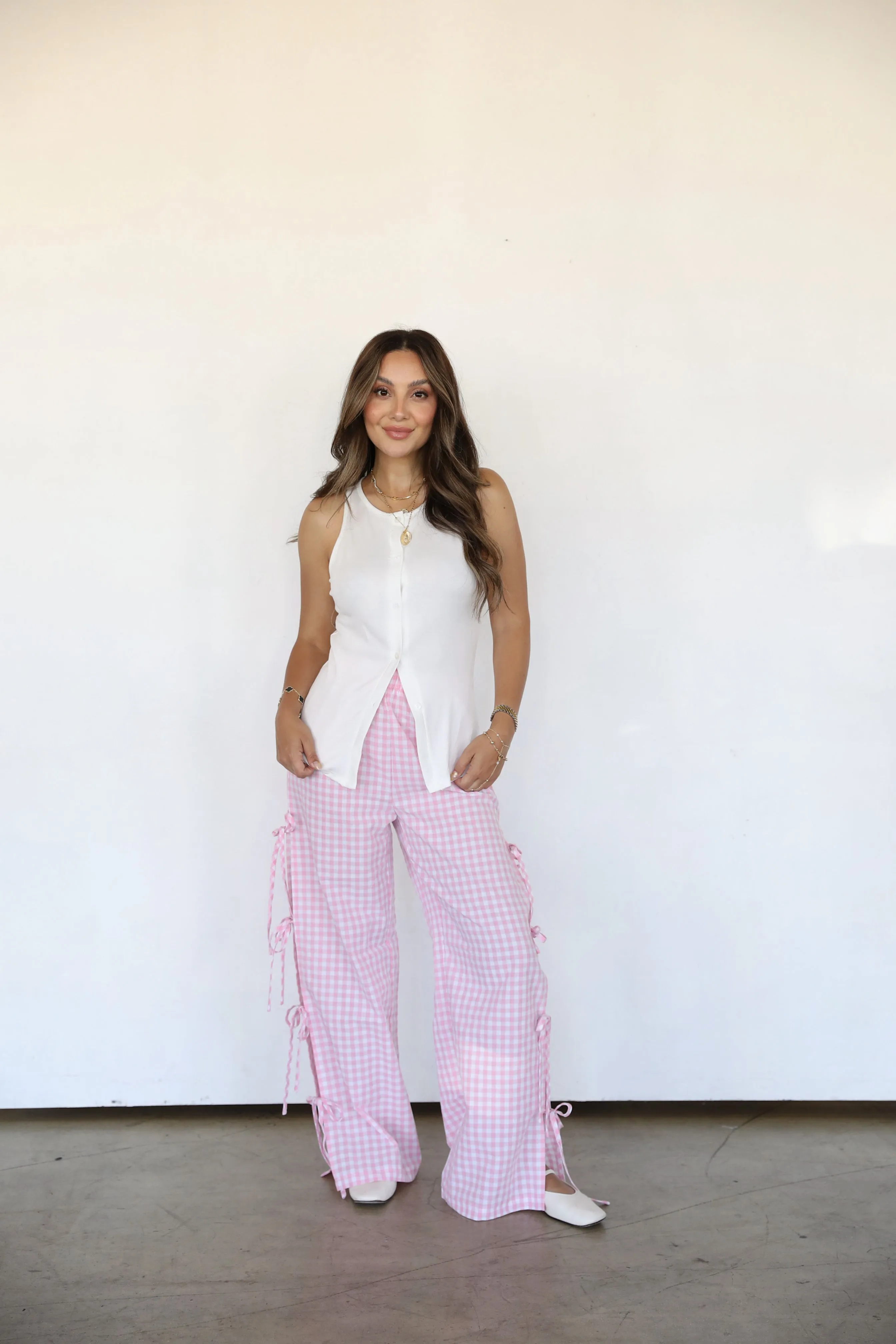 ON THE HILL TIE PANTS-------- 2 LEFT!!!!!!!!! sold by Elvn Elvn product image thumbnail 4