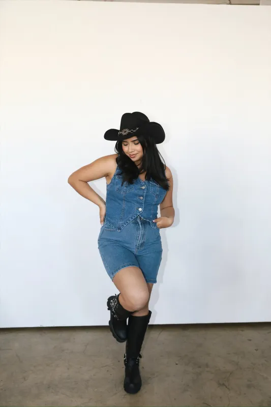 Denim Darling Jorts sold by Elvn Elvn