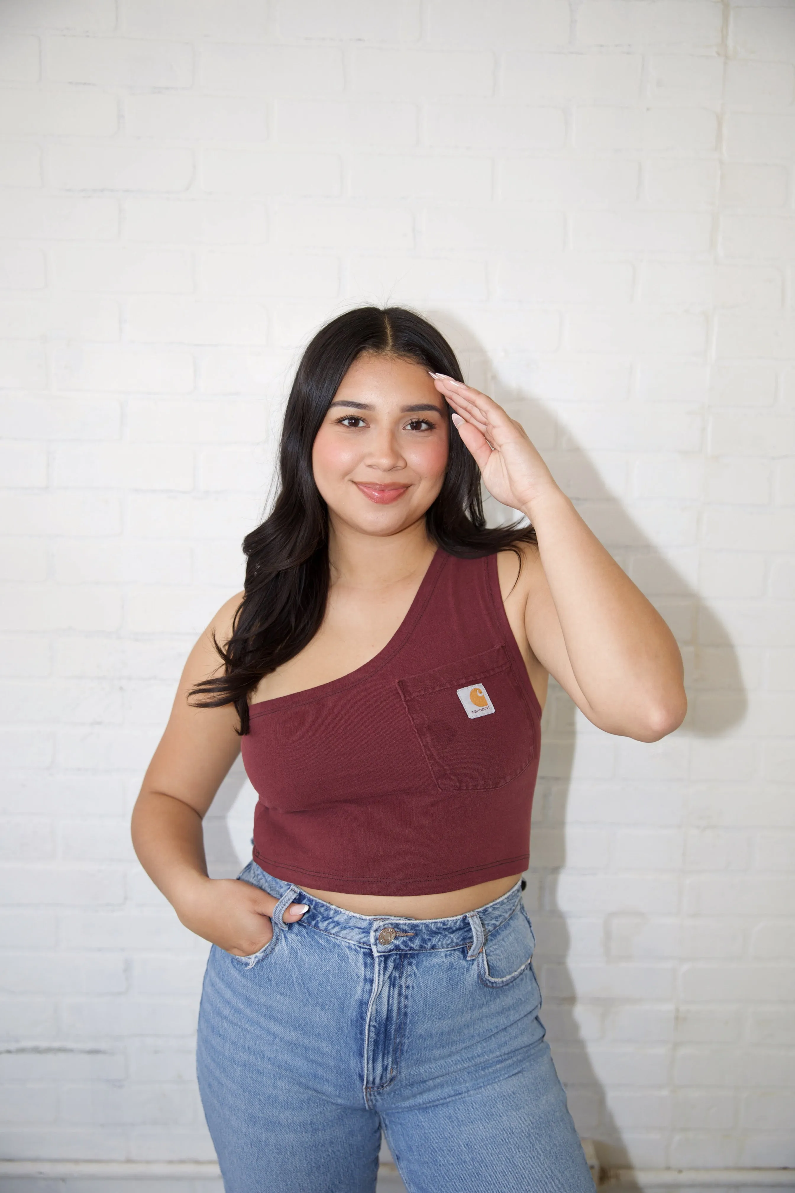 VINTAGE ONE SHOULDER sold by Elvn Elvn product image thumbnail 2