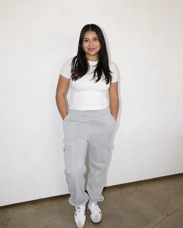 GREY CARGO JOGGERS sold by Elvn Elvn