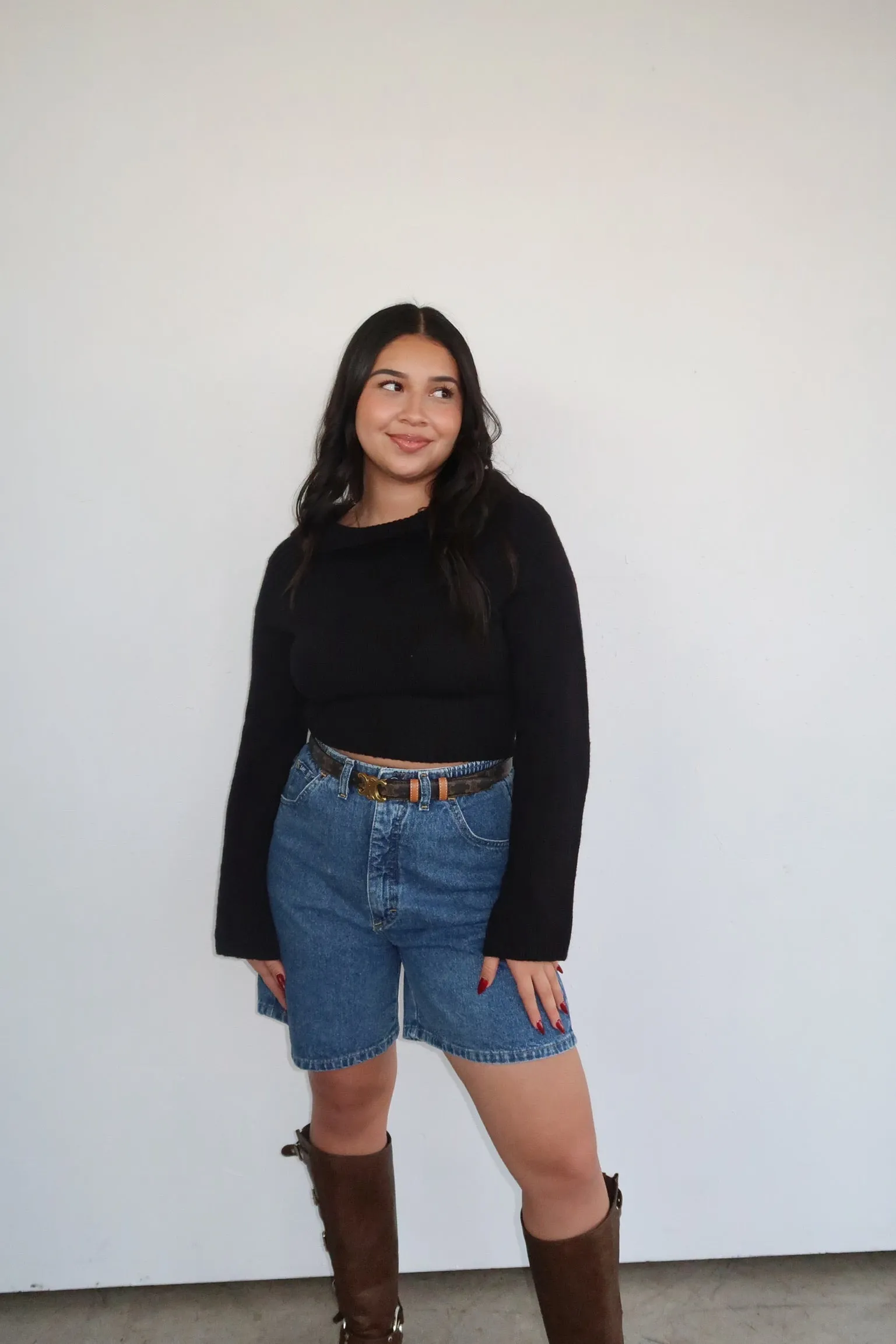 OFF THE SHOULDER SWEATER sold by Elvn Elvn product image thumbnail 2