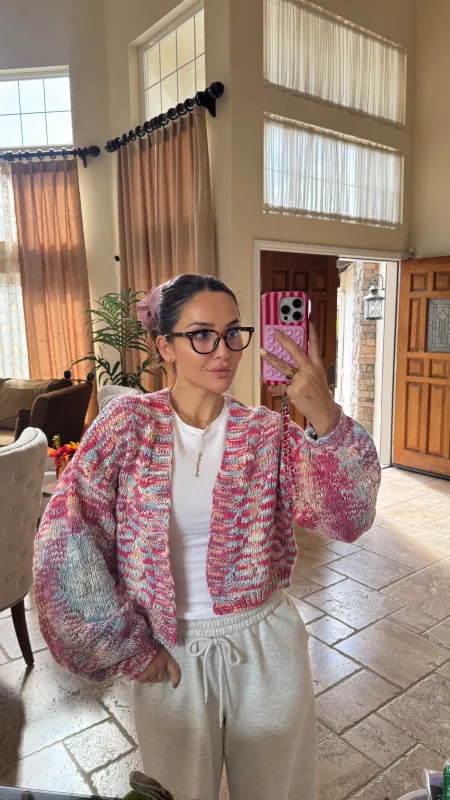 COLORFUL CARDI made by Elvn Elvn