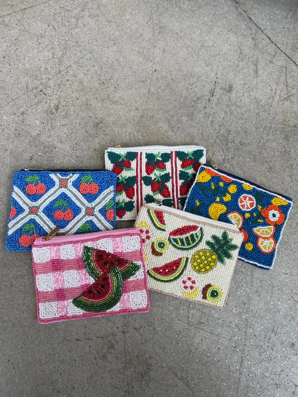 BEADED COIN PURSE made by Elvn Elvn