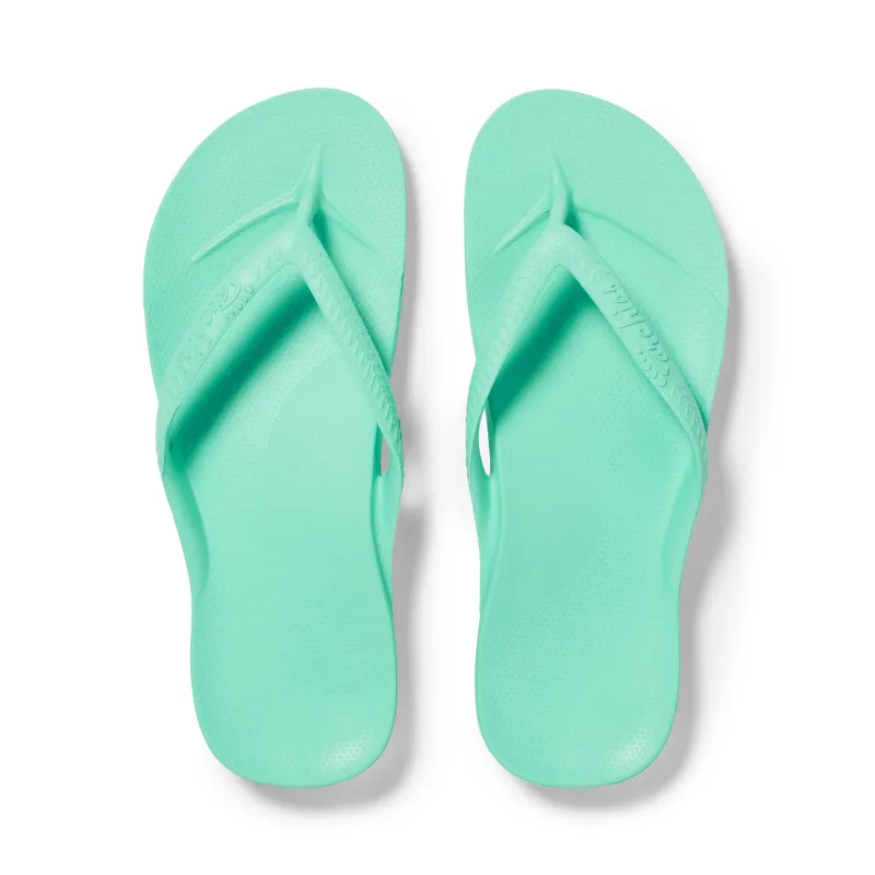 Arch Support Flip Flops - Classic - Mint sold by Archies