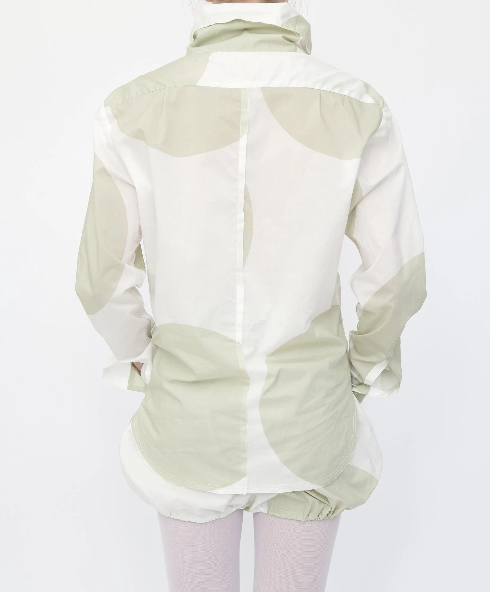 Cream Polka Open Heart Shirt sold by Talia Byre product image thumbnail 3