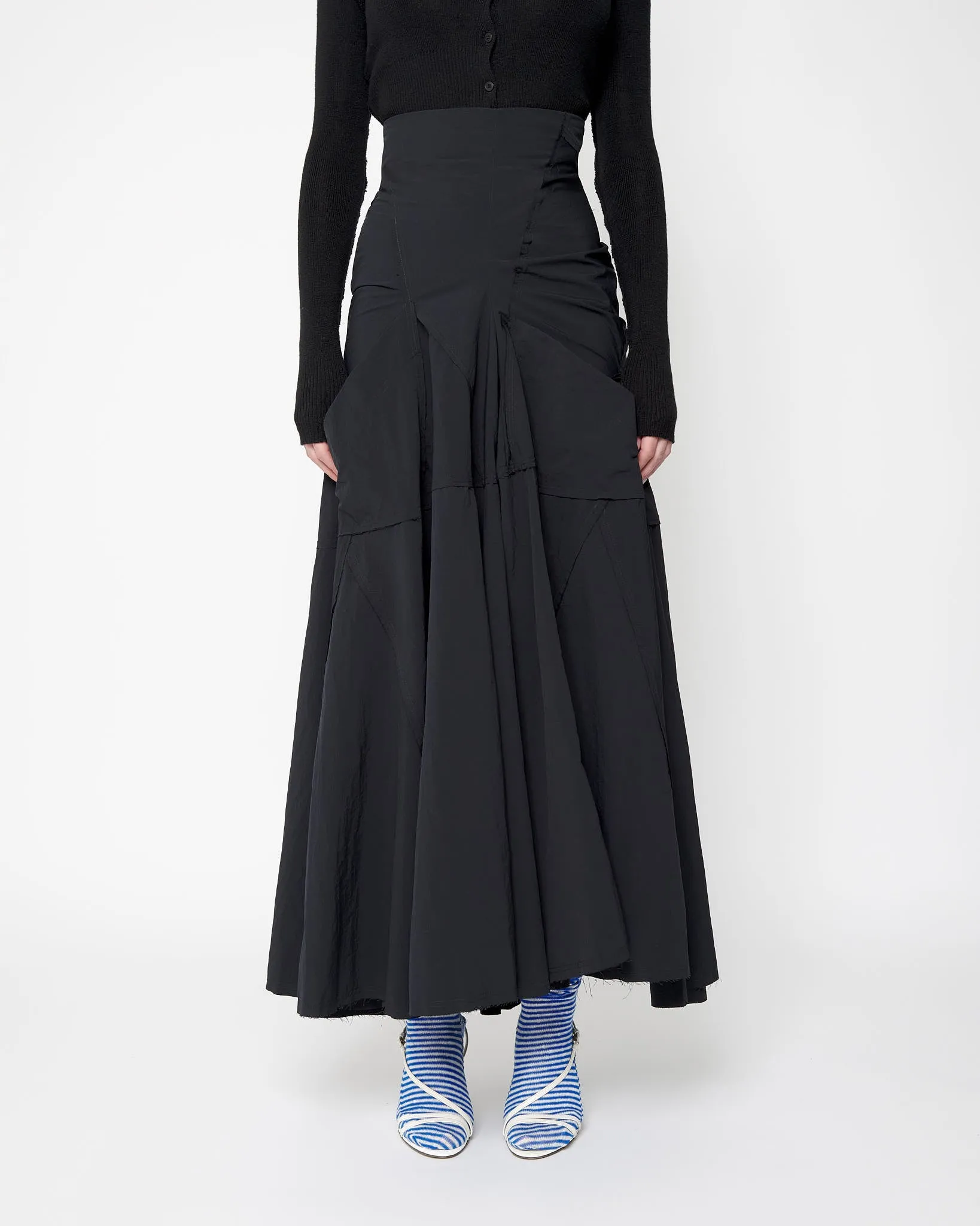 Black Full Flame Skirt - Nylon sold by Talia Byre product image thumbnail 2