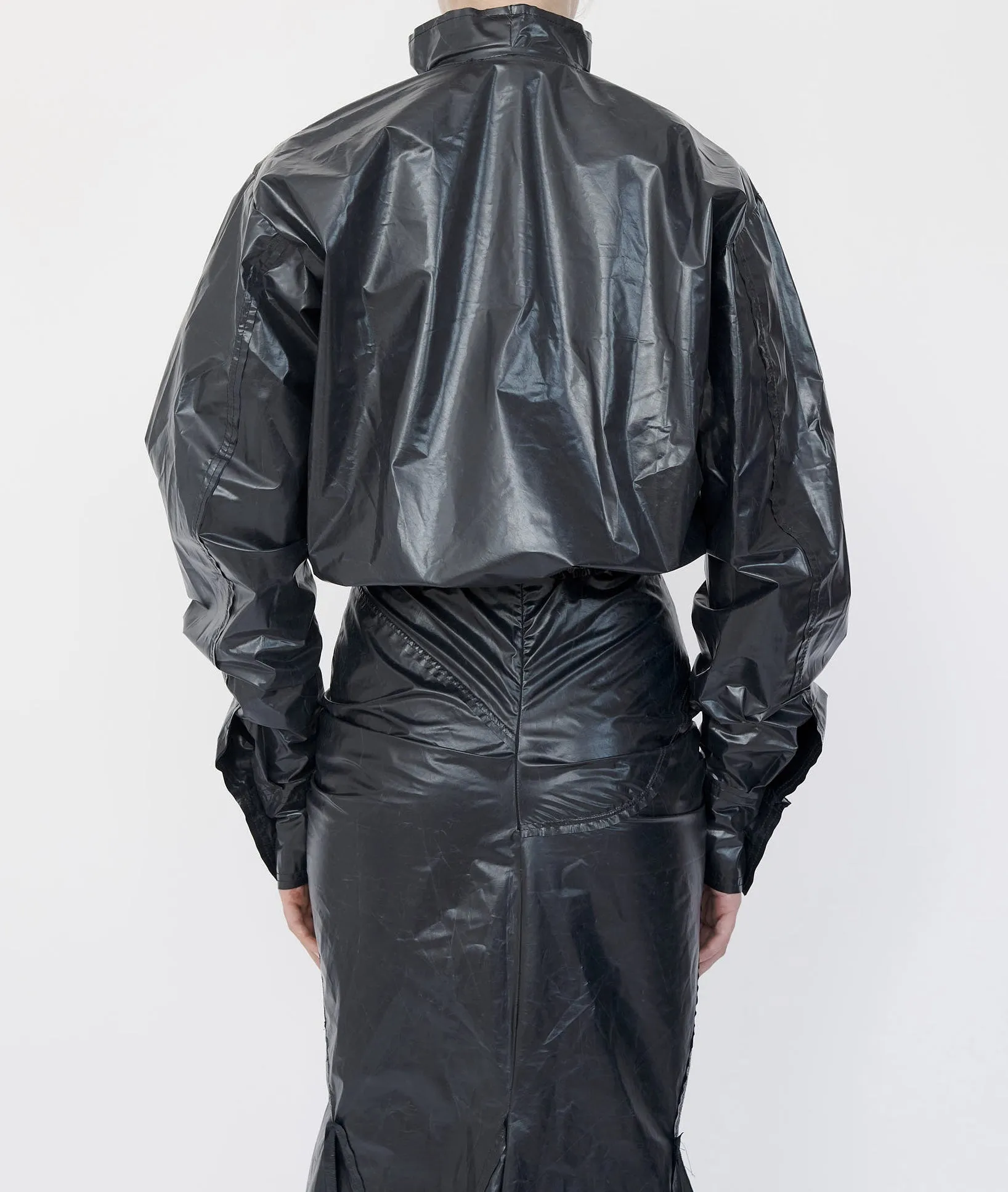 Navy Bomber Jacket sold by Talia Byre product image thumbnail 4