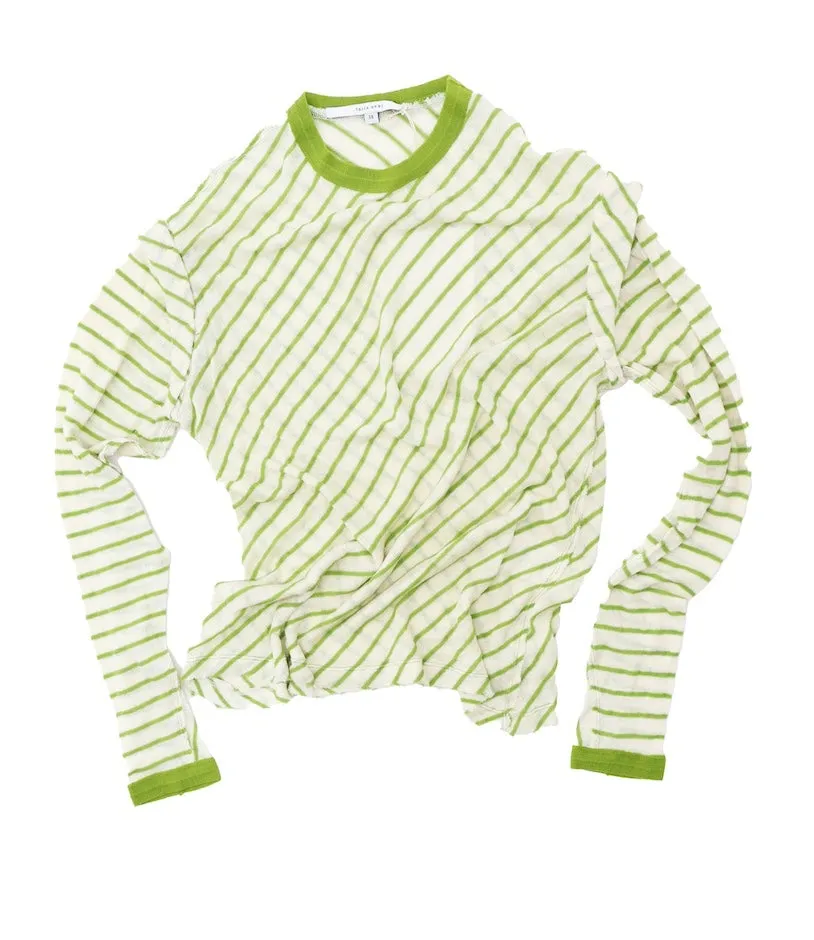 Green Crew Neck Long Sleeve Top sold by Talia Byre product image thumbnail 4