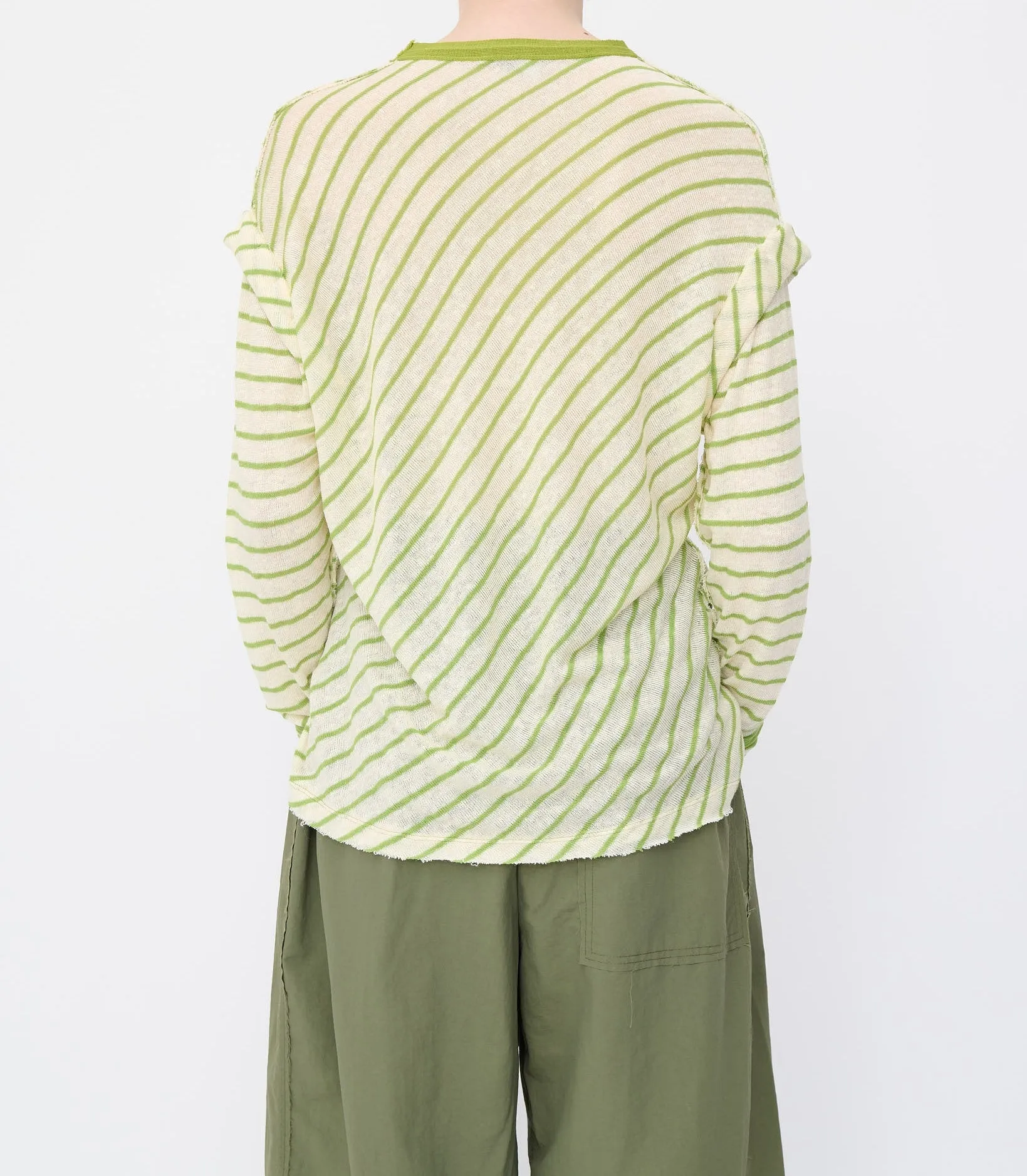 Green Crew Neck Long Sleeve Top sold by Talia Byre product image thumbnail 3