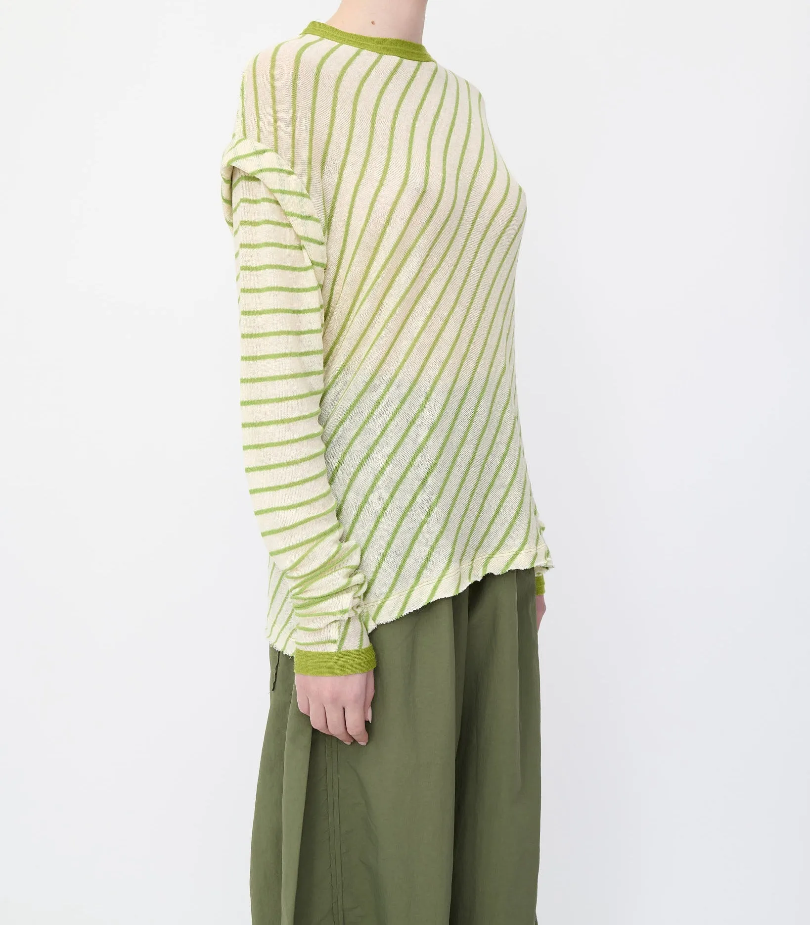 Green Crew Neck Long Sleeve Top sold by Talia Byre product image thumbnail 2