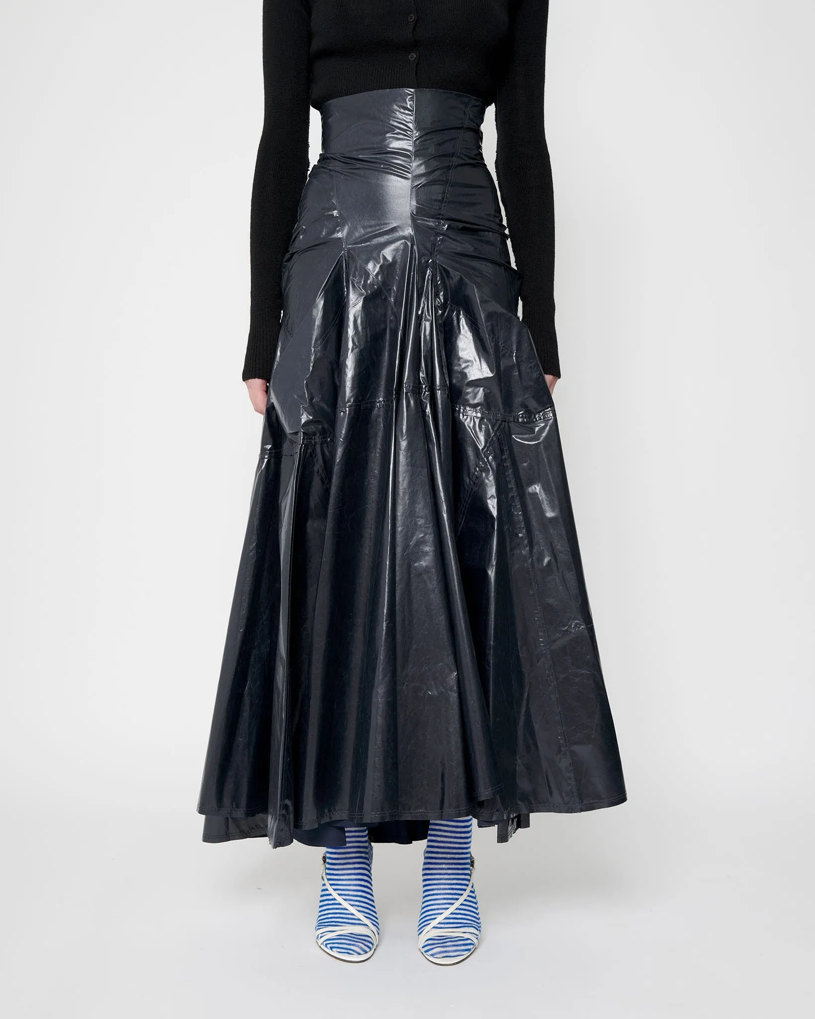 Navy Full Flame Skirt sold by Talia Byre product image thumbnail 2