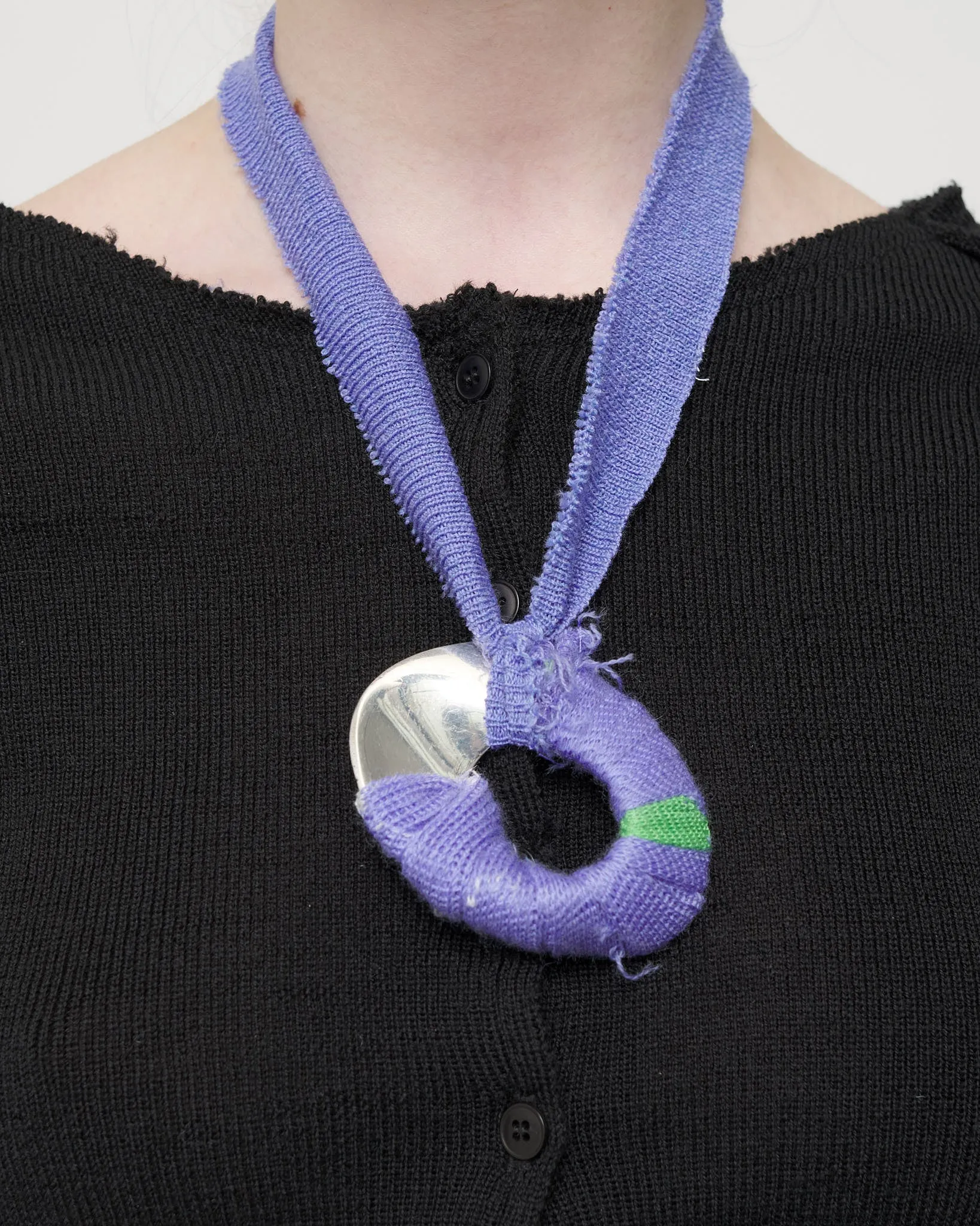 Lilac Polka Dot Necklace sold by Talia Byre