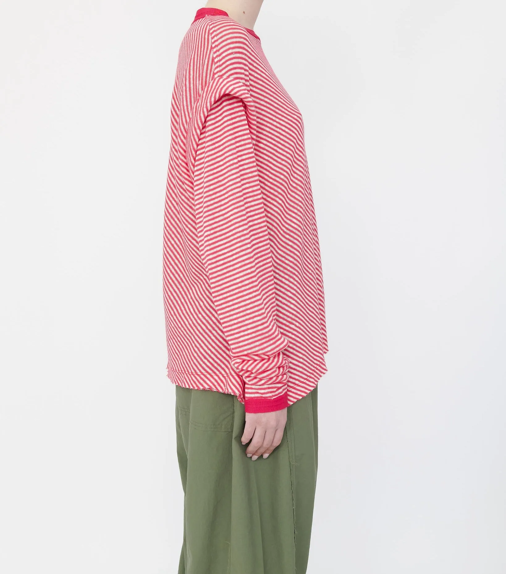 Pink Crew Neck Long Sleeve Top sold by Talia Byre product image thumbnail 2