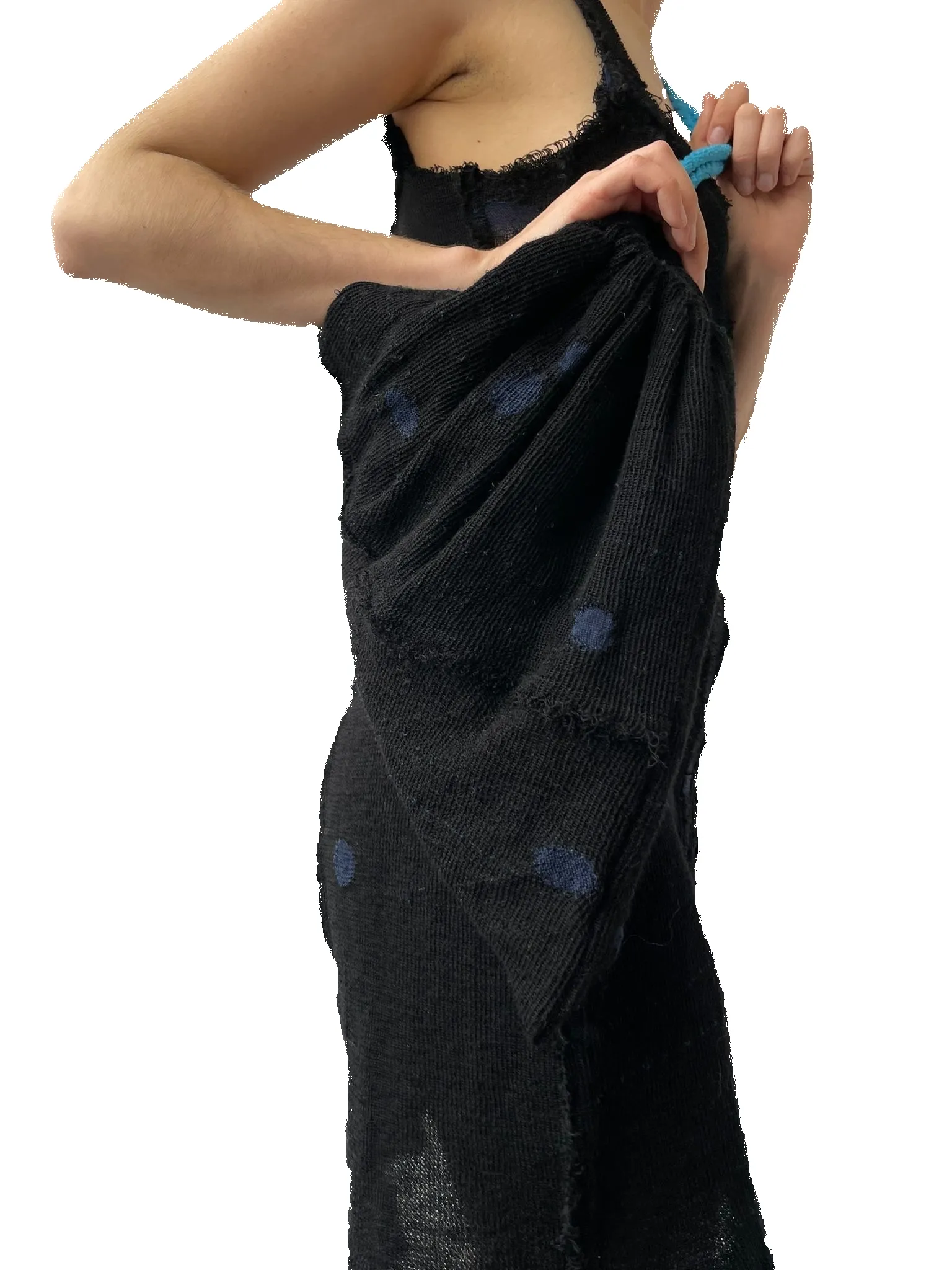 Black/NAVY POLKA DOT BAG sold by Talia Byre product image thumbnail 3