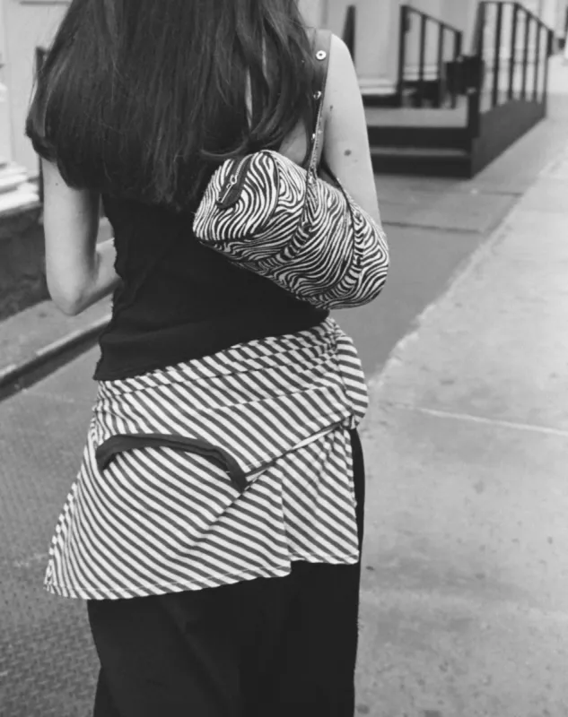 Zebra Mini Bolter Bag sold by Talia Byre