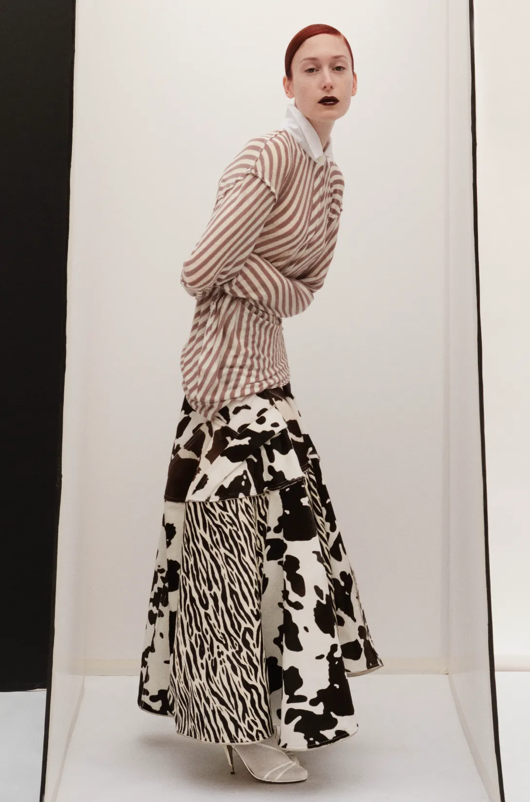 Hazelnut Stripe Rugby Shirt sold by Talia Byre product image thumbnail 2