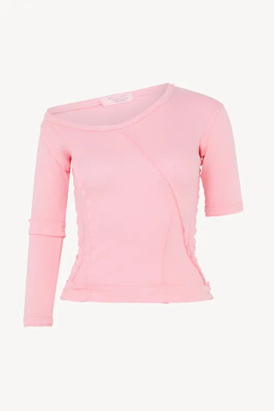 SS22 Pink Cotton Tshirt sold by Talia Byre