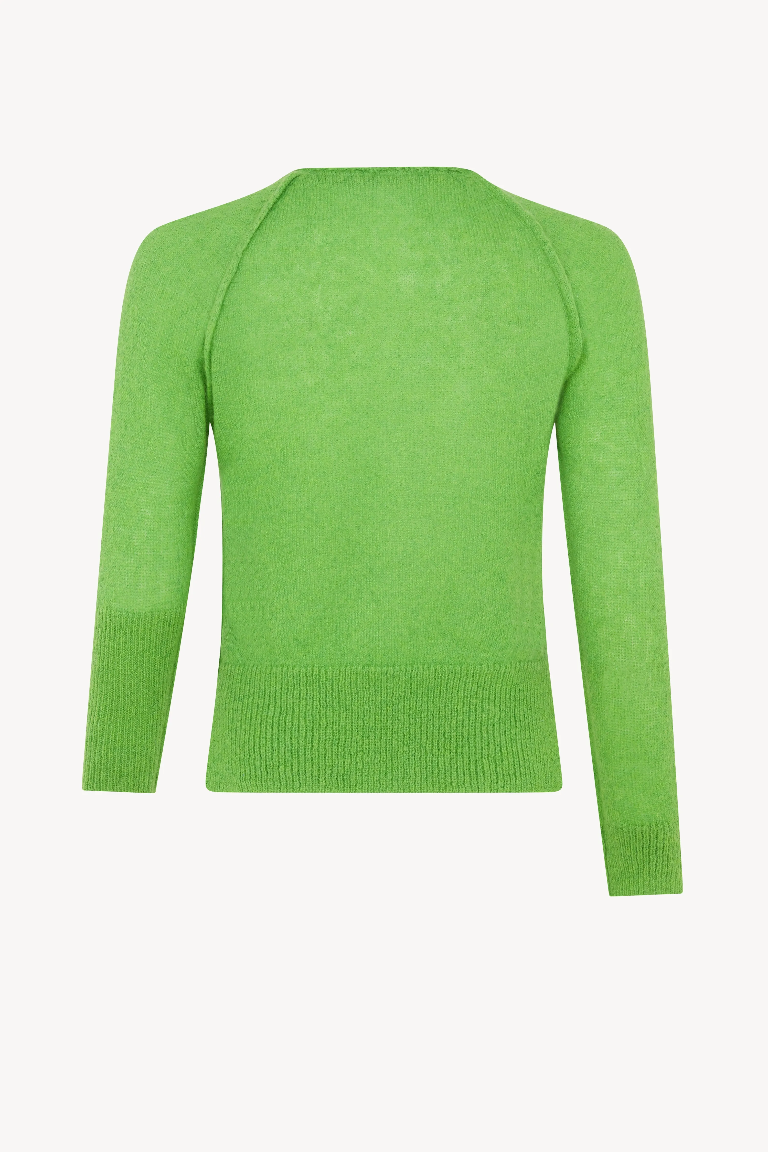 AW22 Bright Green Classic Cardigan sold by Talia Byre product image thumbnail 2