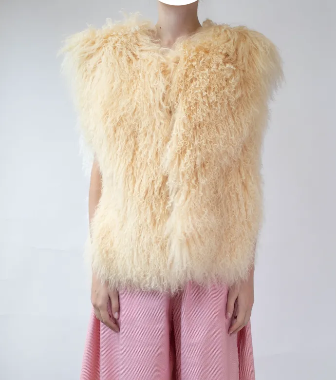 Shearling Gilet sold by Talia Byre product image thumbnail 4