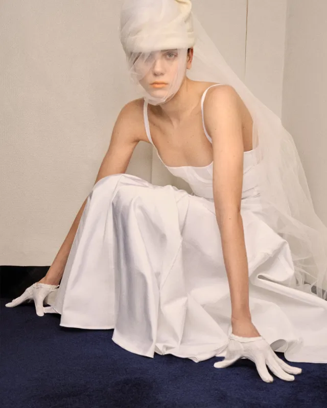 Bridal - Beanie Veil made by Talia Byre