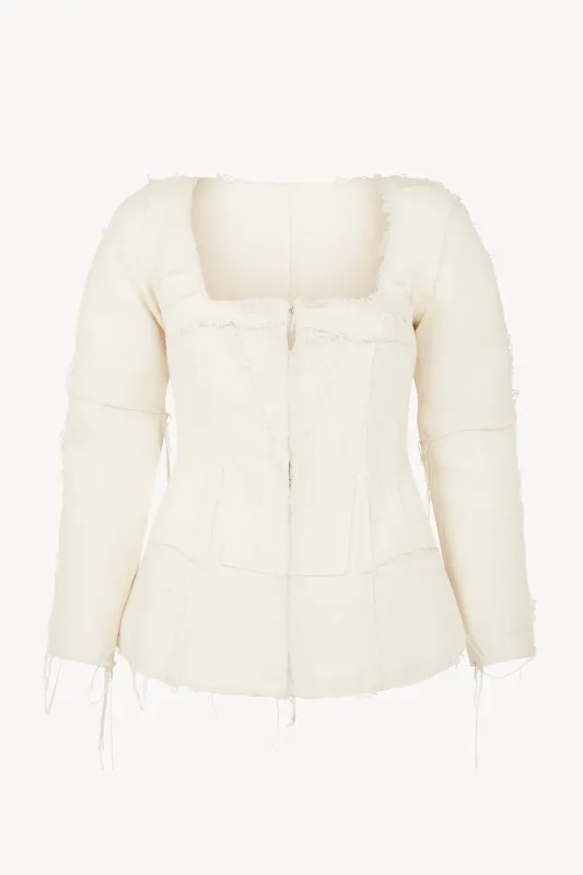 Bridal - Longline Jacket sold by Talia Byre