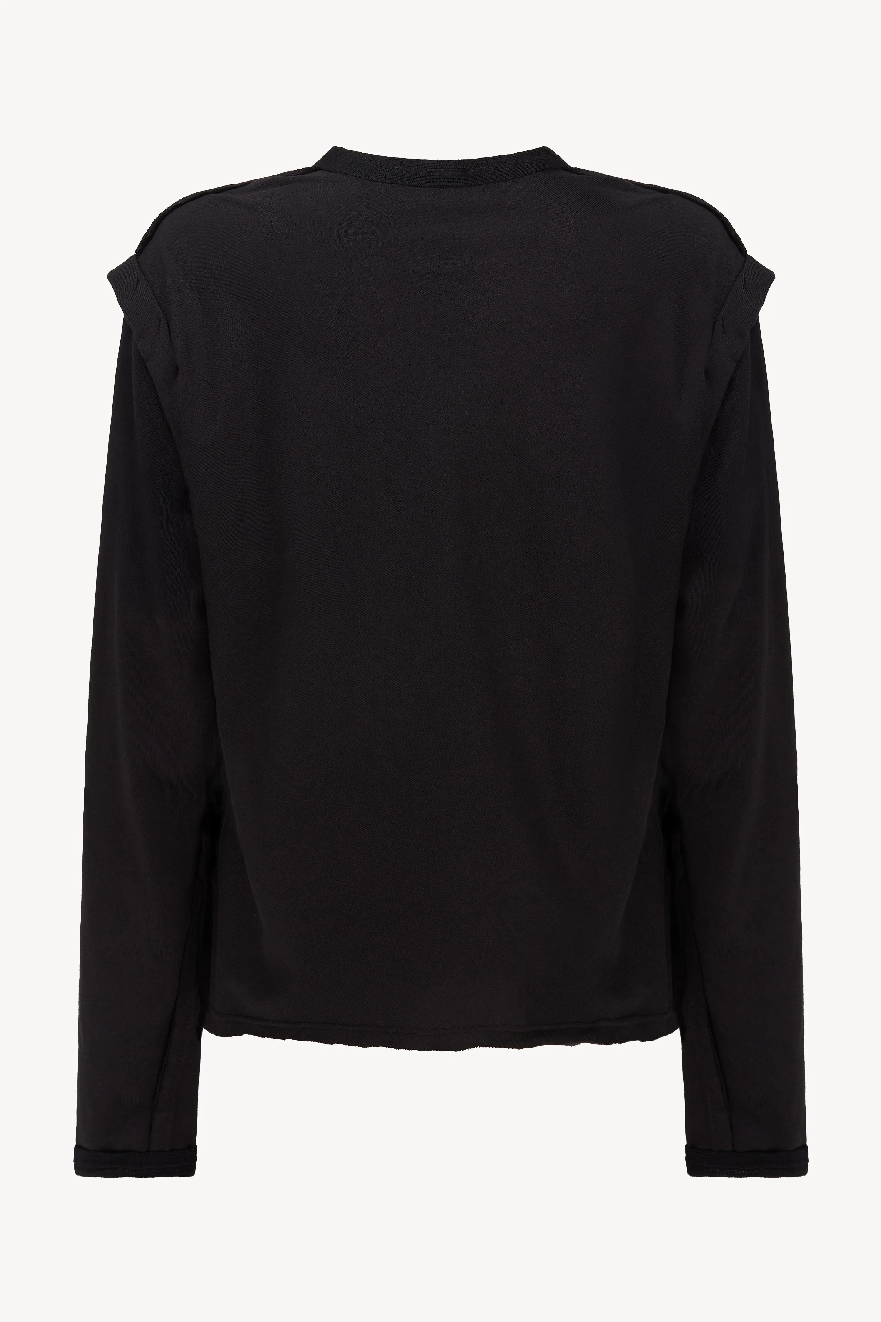 Black Crew Neck Top sold by Talia Byre product image thumbnail 2