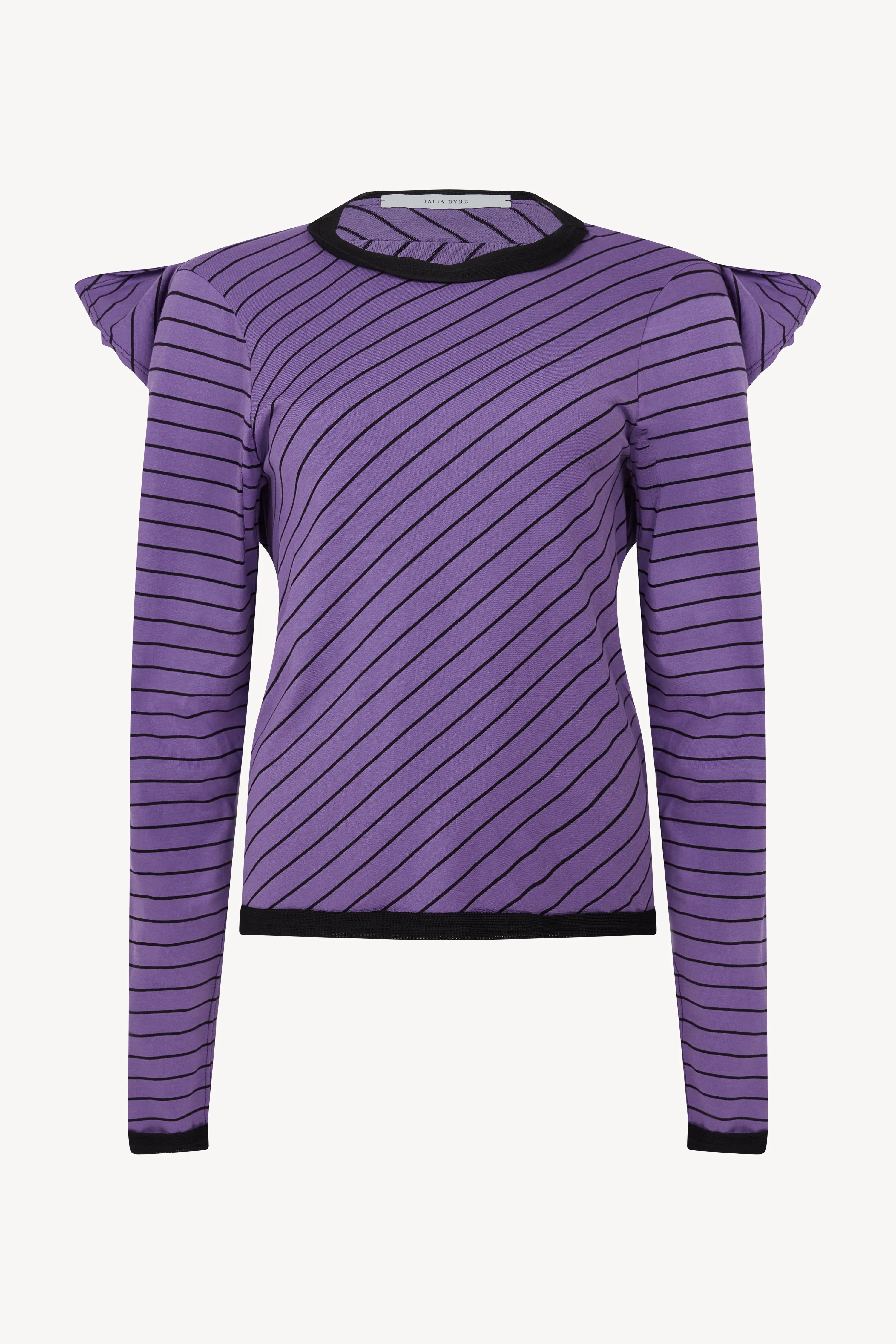 Purple Stripe Square Back Top sold by Talia Byre