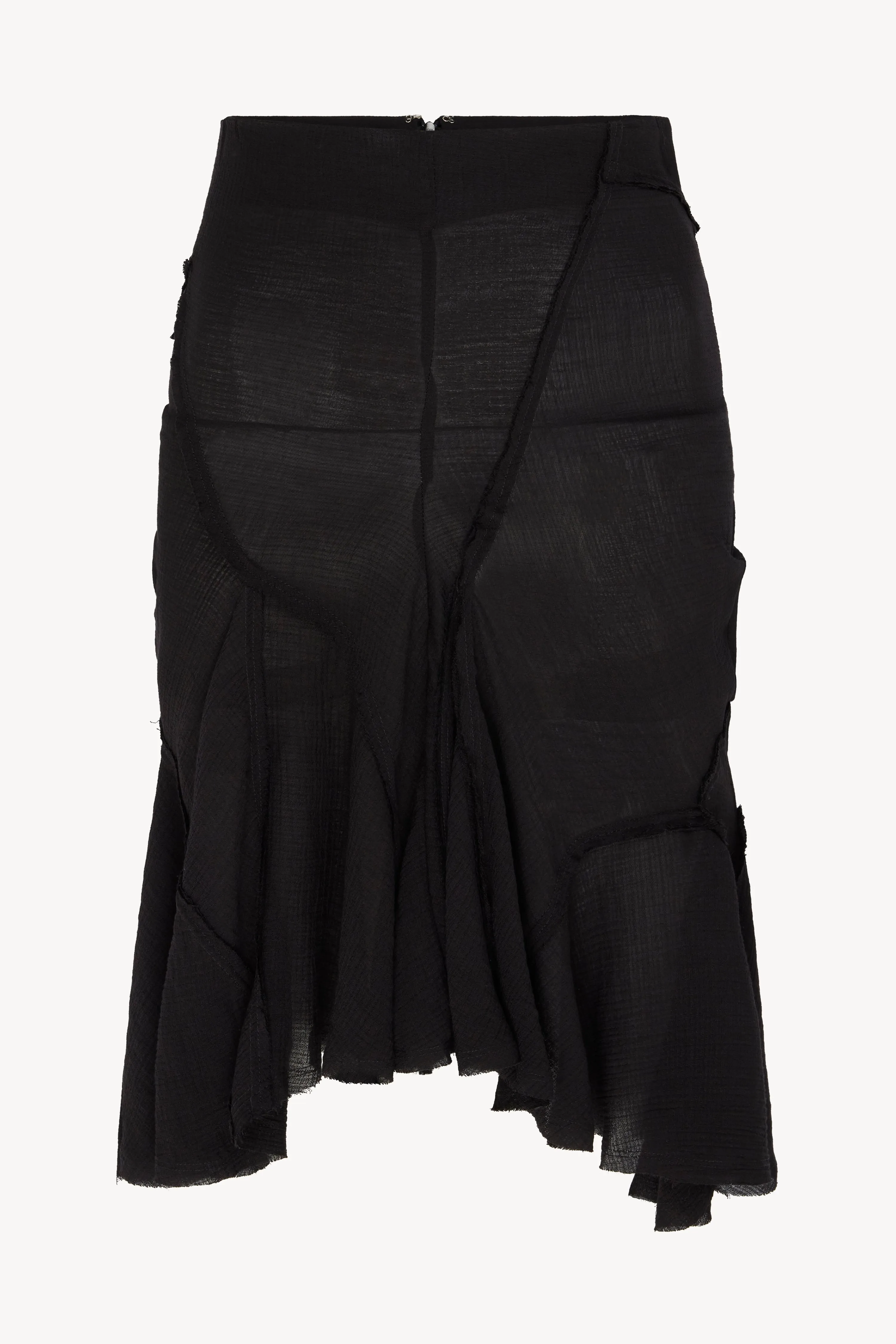 BLACK MINI FLAME SKIRT - VISCOSE sold by Talia Byre