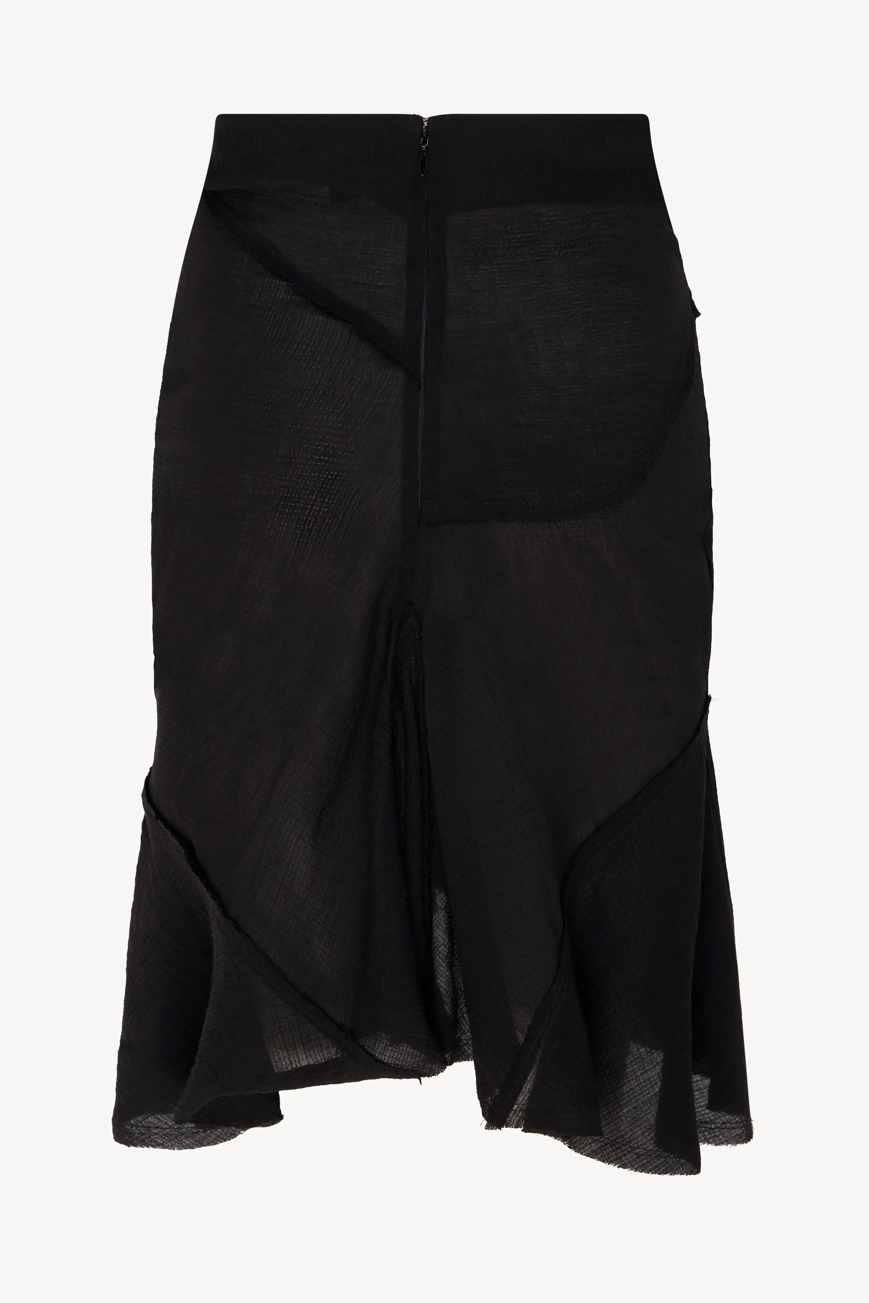 BLACK MINI FLAME SKIRT - VISCOSE sold by Talia Byre product image thumbnail 2