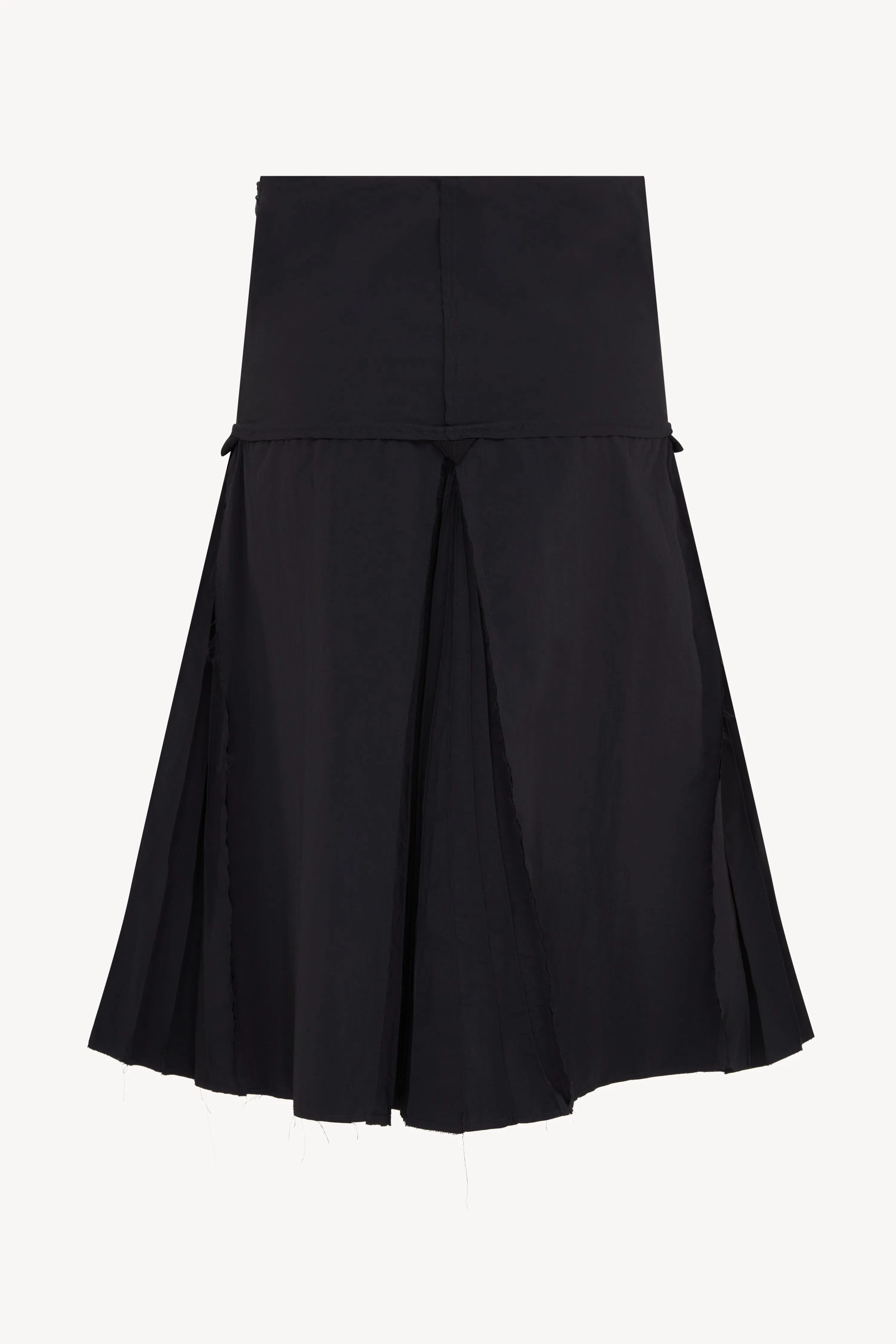 BLACK PLEATED MIDI SKIRT sold by Talia Byre product image thumbnail 2