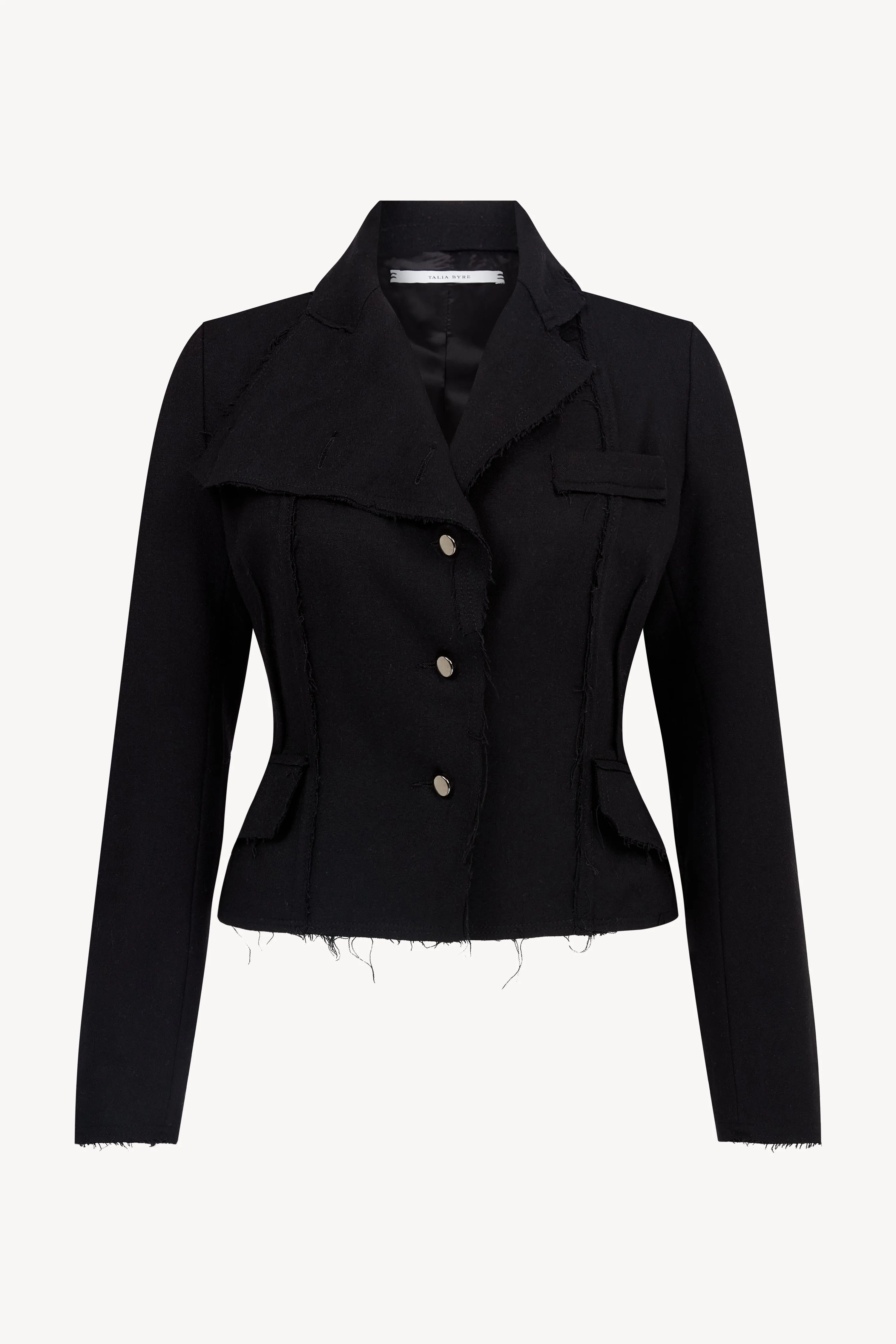 BLACK MOTOR JACKET sold by Talia Byre