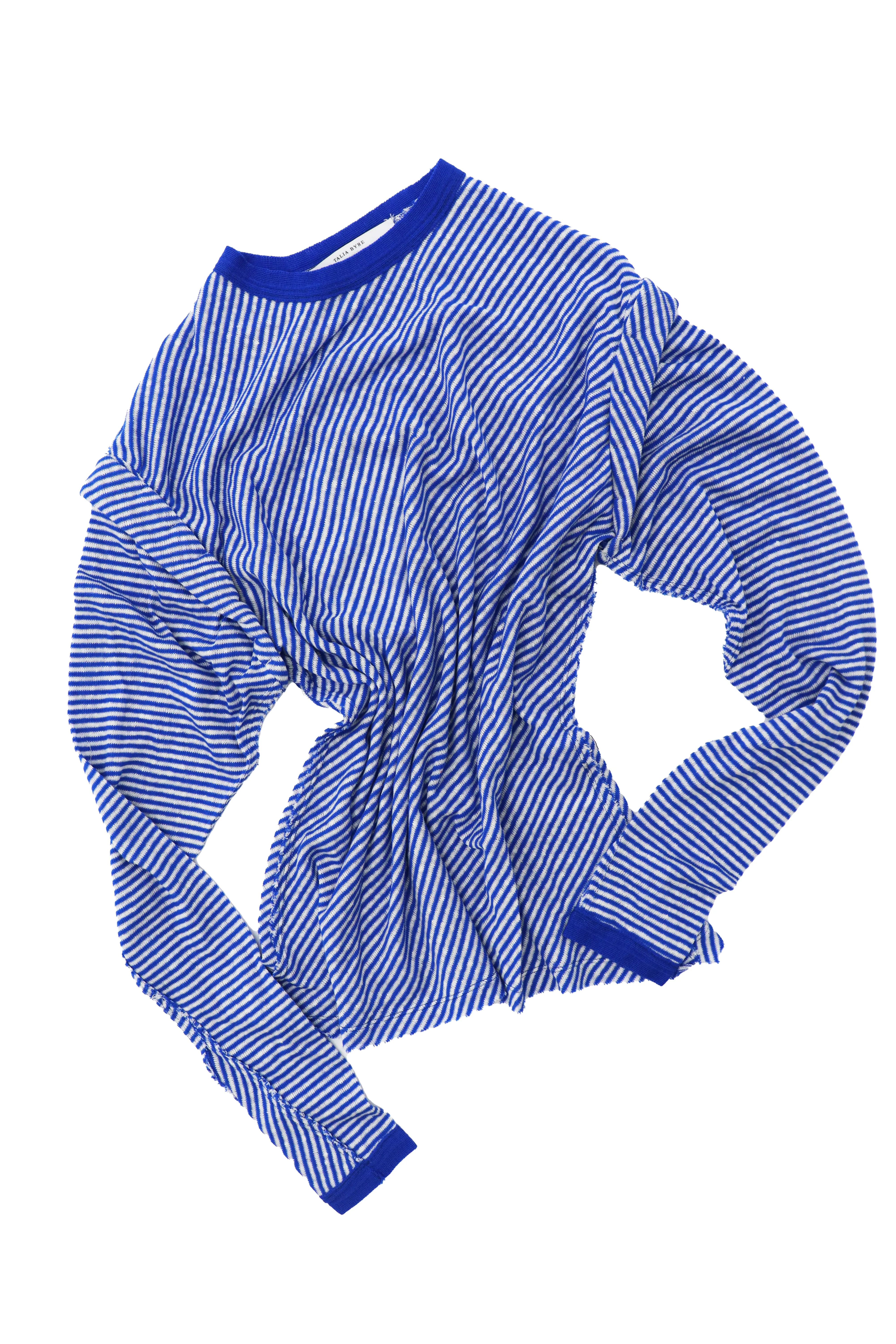 Blue Crew Neck Long Sleeve Top sold by Talia Byre product image thumbnail 5