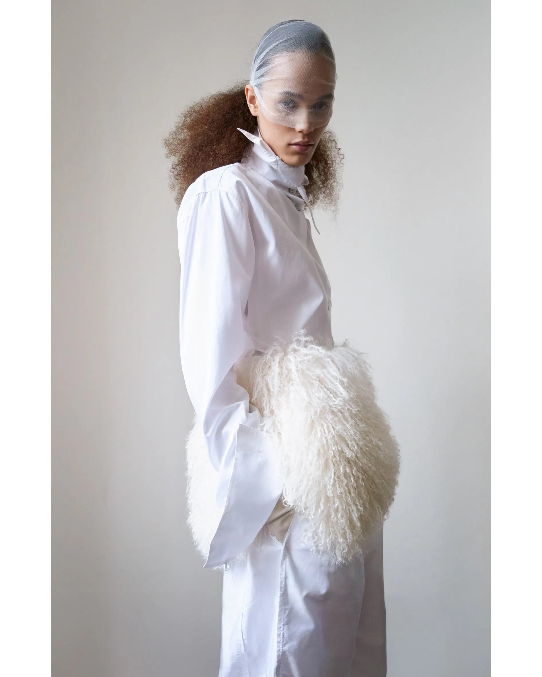 Bridal - Daggar Tie Collar Shirt sold by Talia Byre product image thumbnail 5