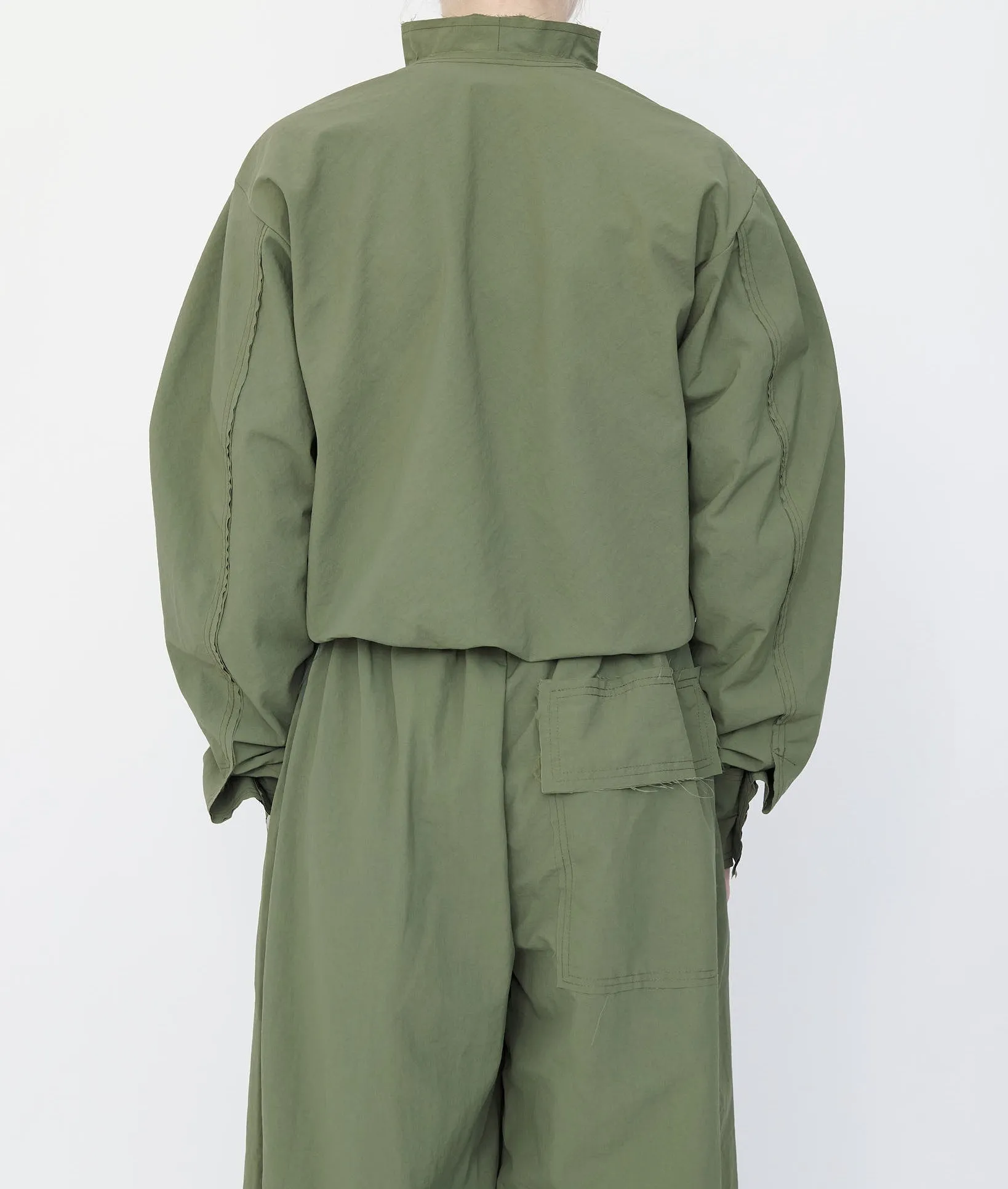 Khaki Bomber Jacket sold by Talia Byre product image thumbnail 4