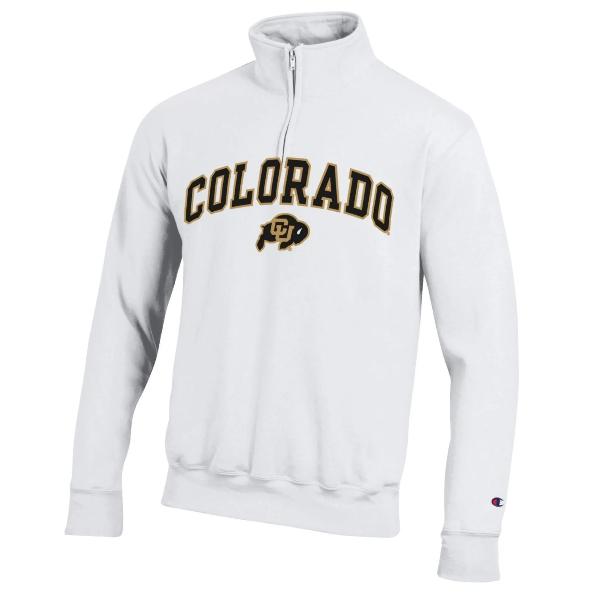 Champion Unisex Colorado Buffaloes Quarter Zip sold by University of Colorado Bookstore
