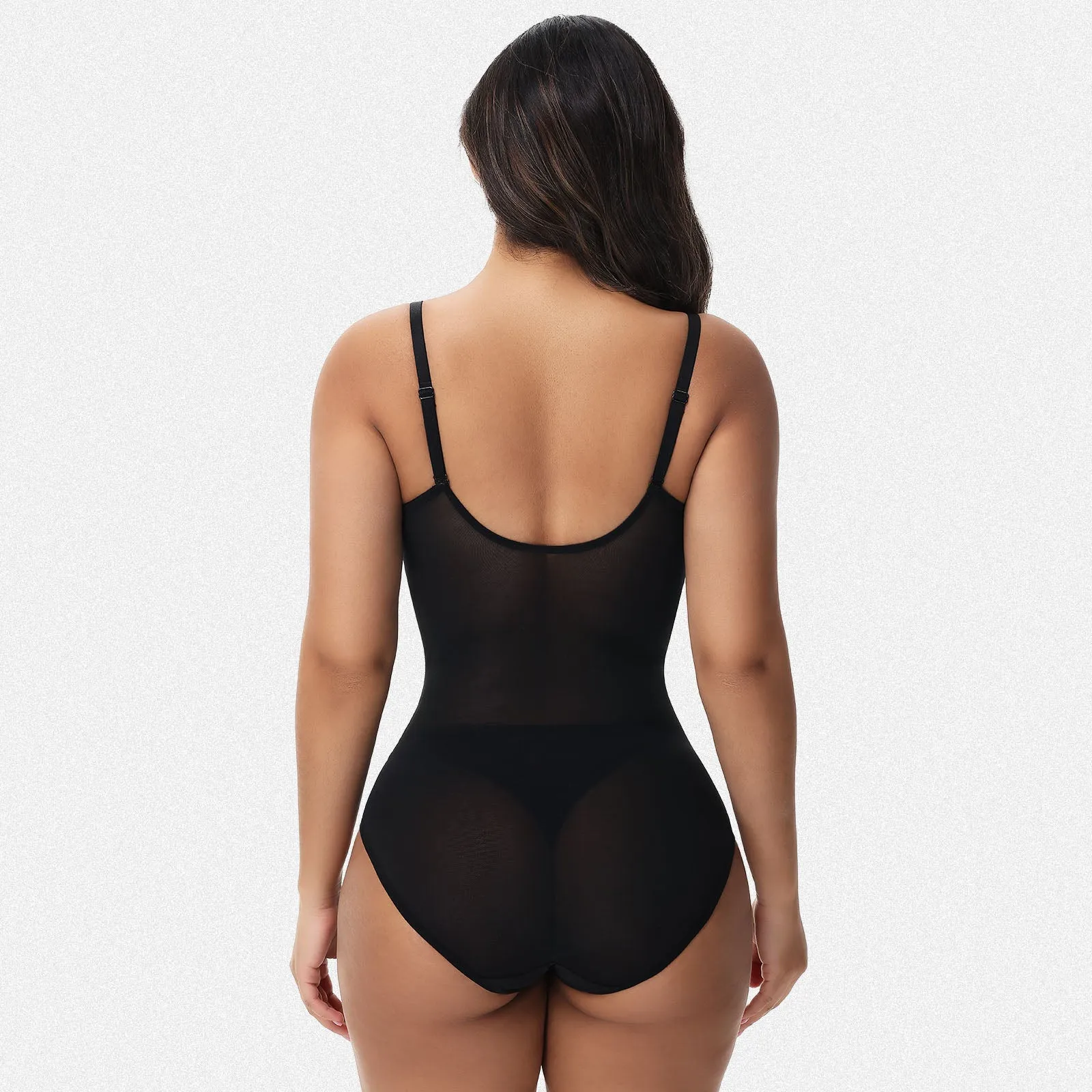 Shaperin Women’s Lace Shapewear Tummy Control Bodysuit sold by Shaperin product image thumbnail 5