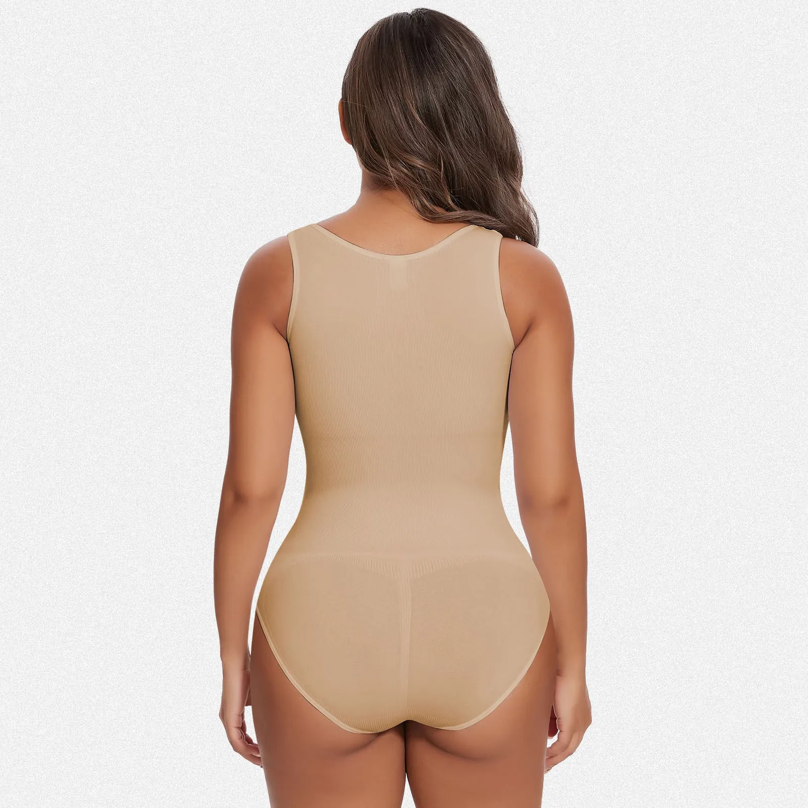 Shaperin Bodysuit Tummy Control Tank Shapewear with Built-in Bra sold by Shaperin product image thumbnail 5